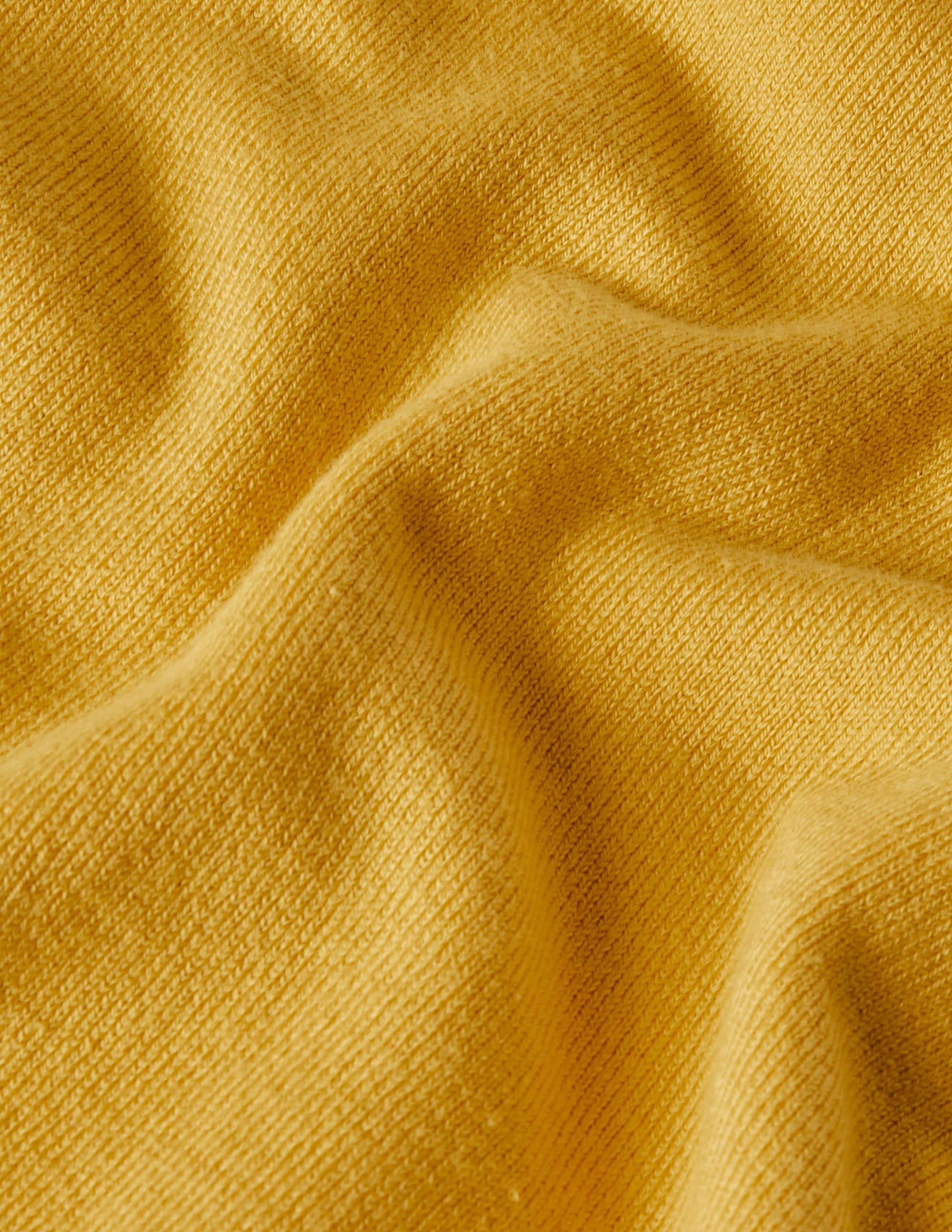 Cotton V-Neck Sweater-Honey Gold - Image 6