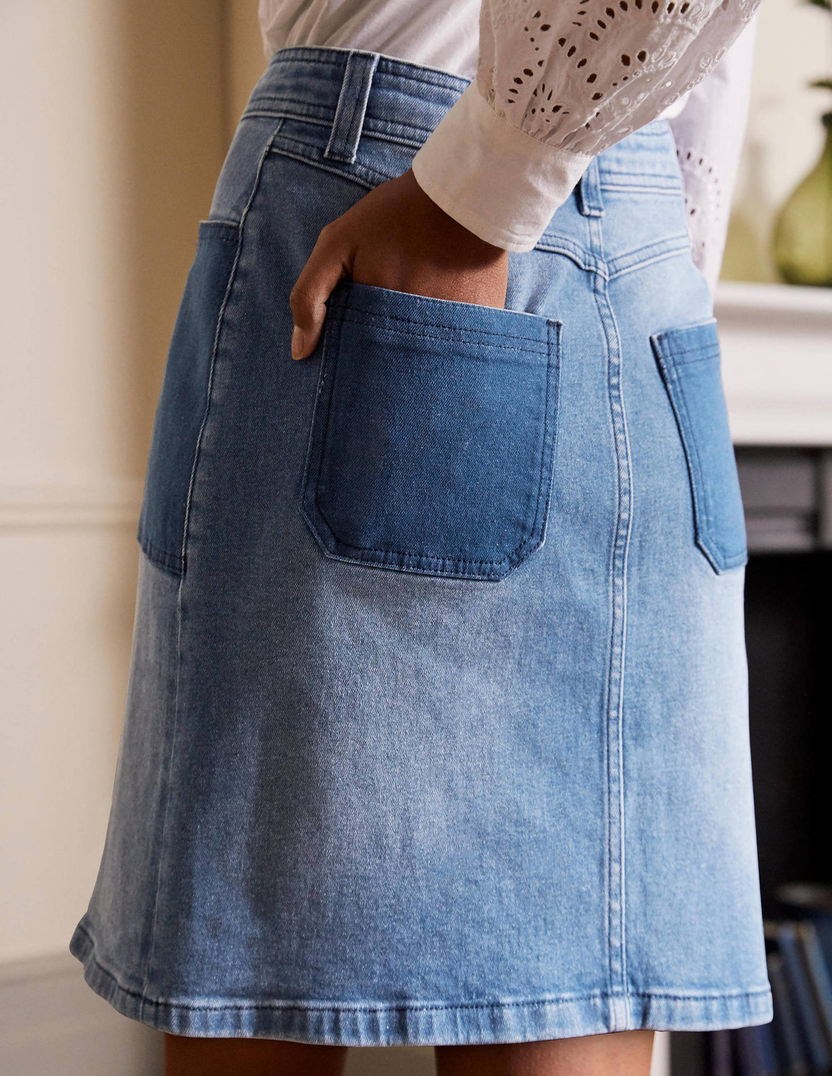 Cavendish Skirt-Light Vintage Contrast - Image 2