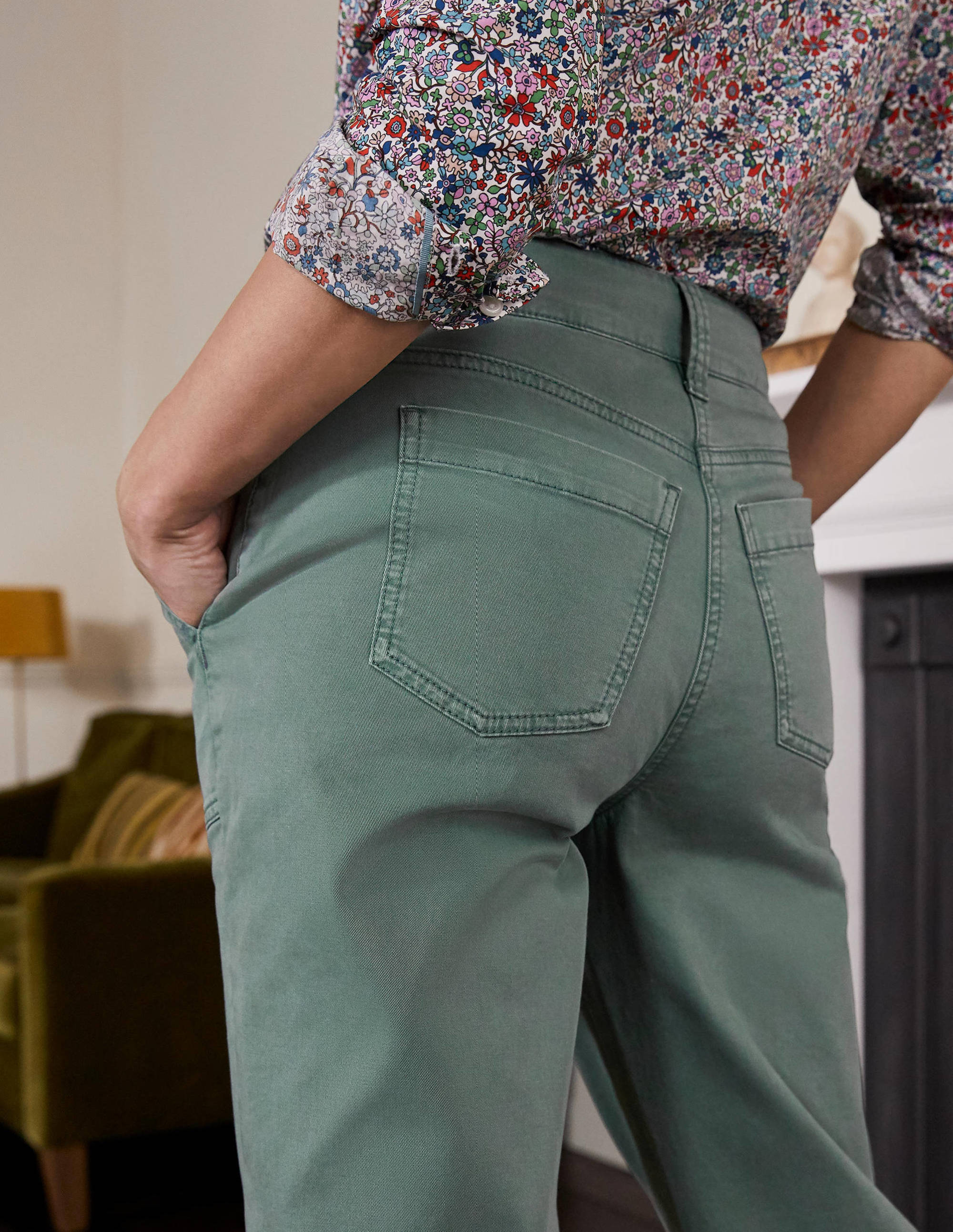Relaxed Chino Pants-Heath - Image 4