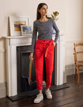 Berkeley Pants-Cherry Red
