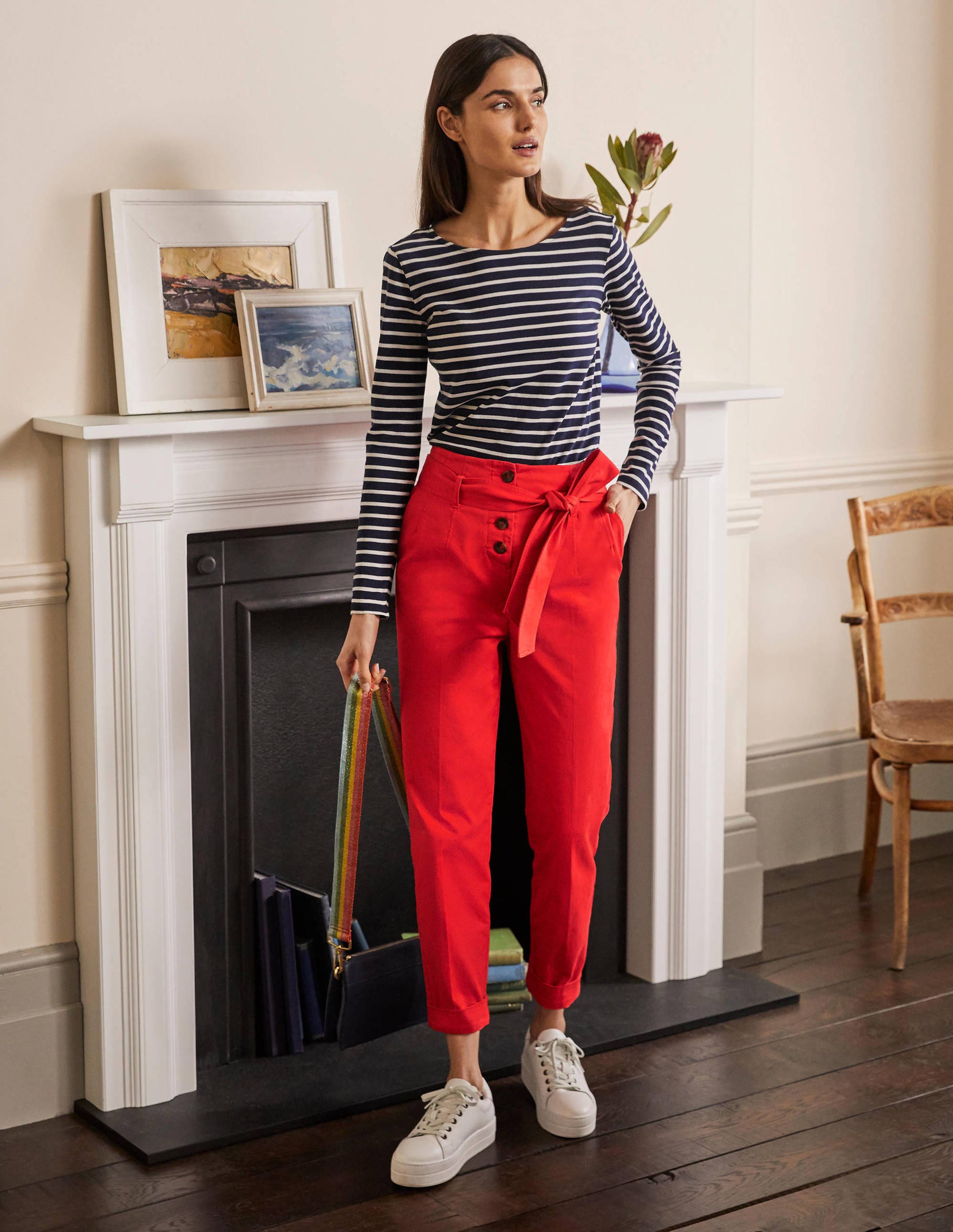 Berkeley Pants-Cherry Red - Image 1