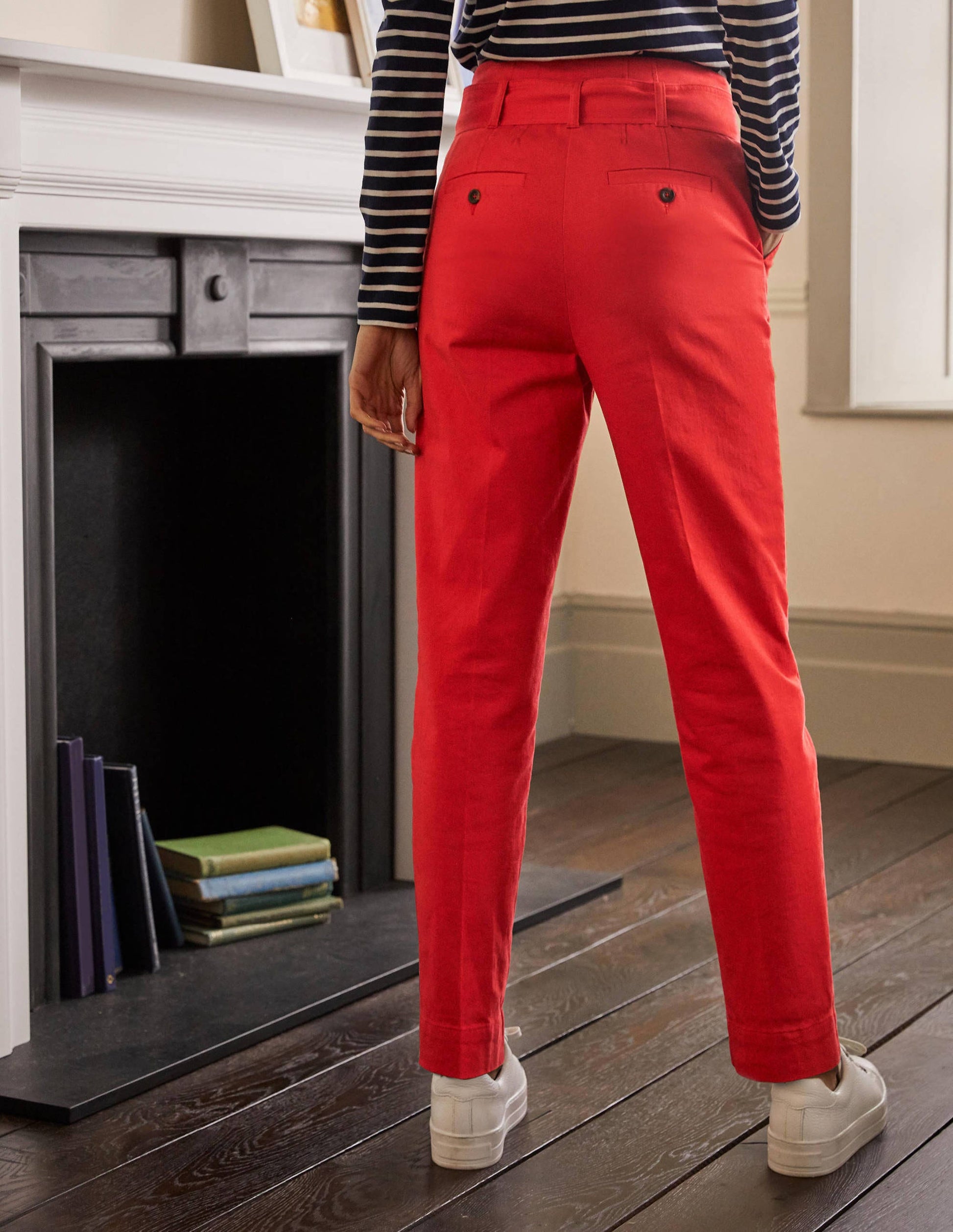 Berkeley Pants-Cherry Red-3