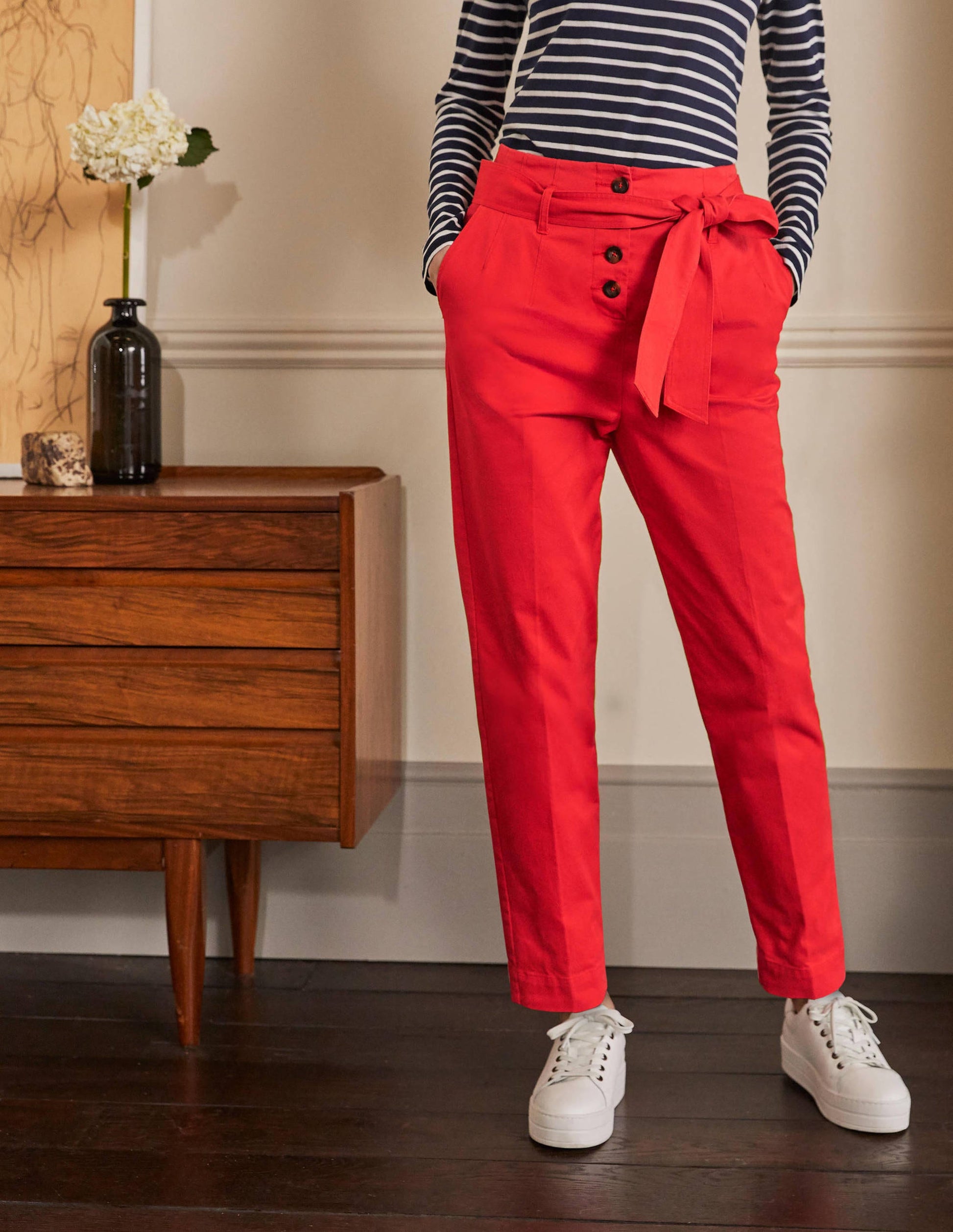 Berkeley Pants-Cherry Red-4