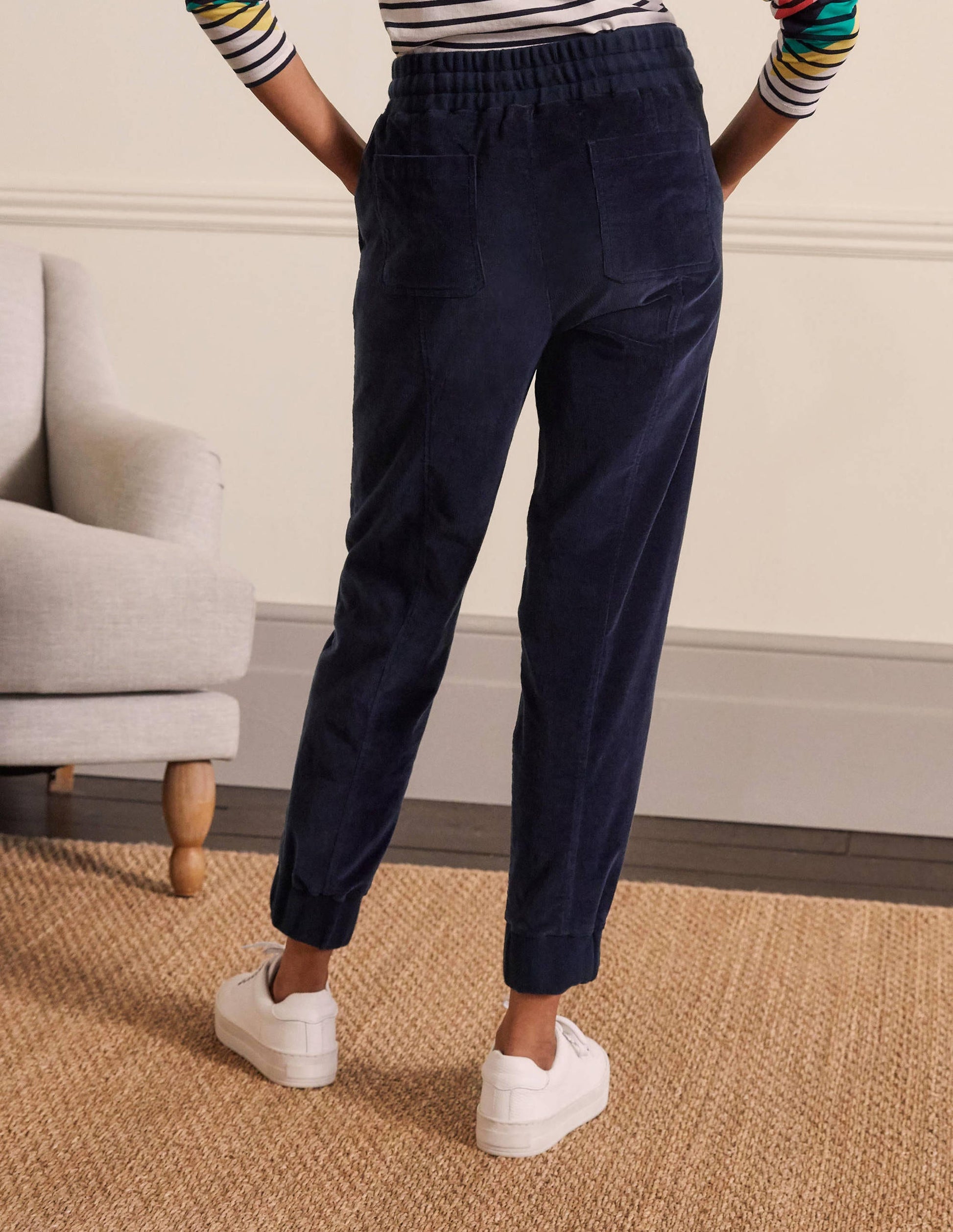 Dorset Cord Pants-Navy-2