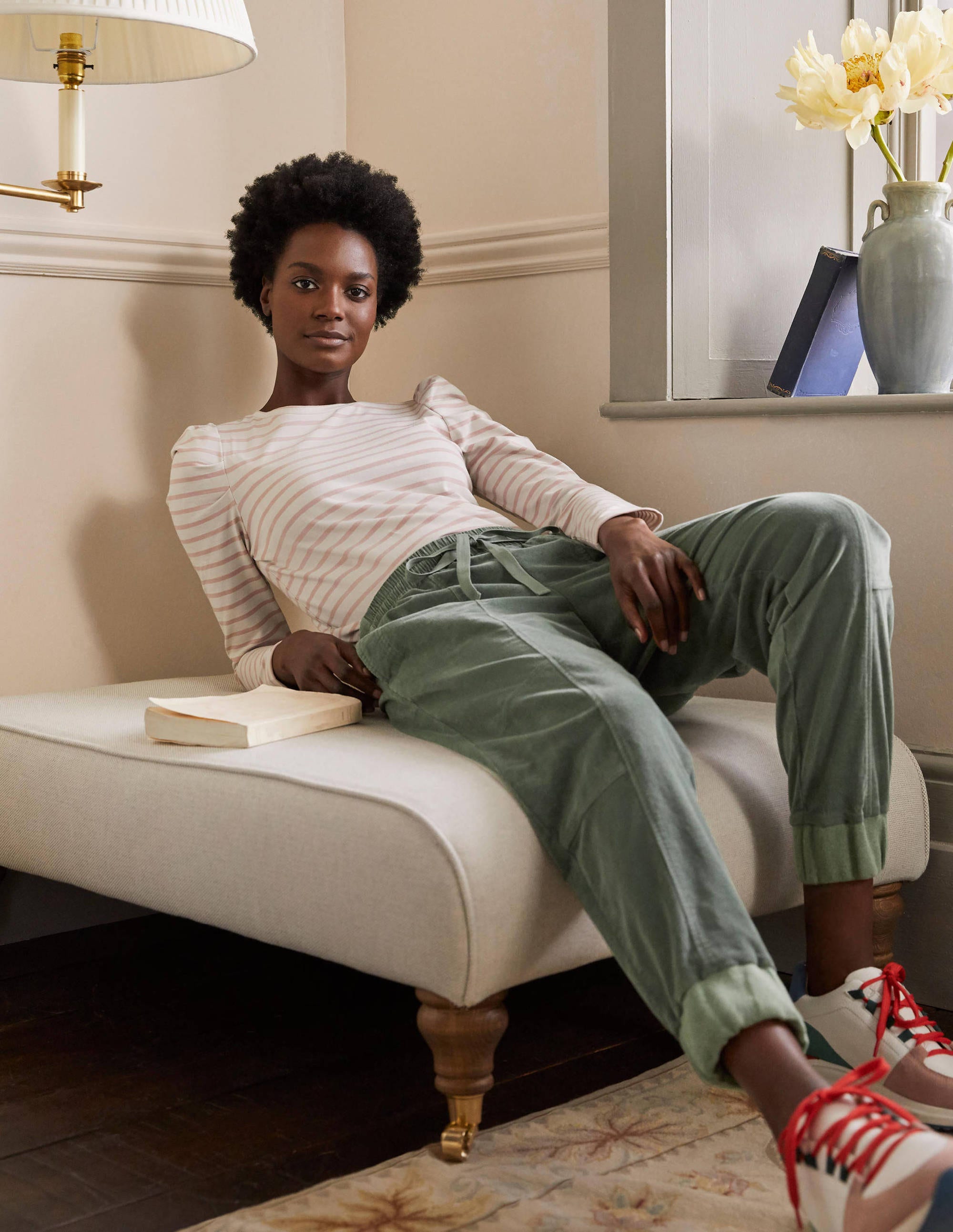 Dorset Cord Pants-Alder - Image 5