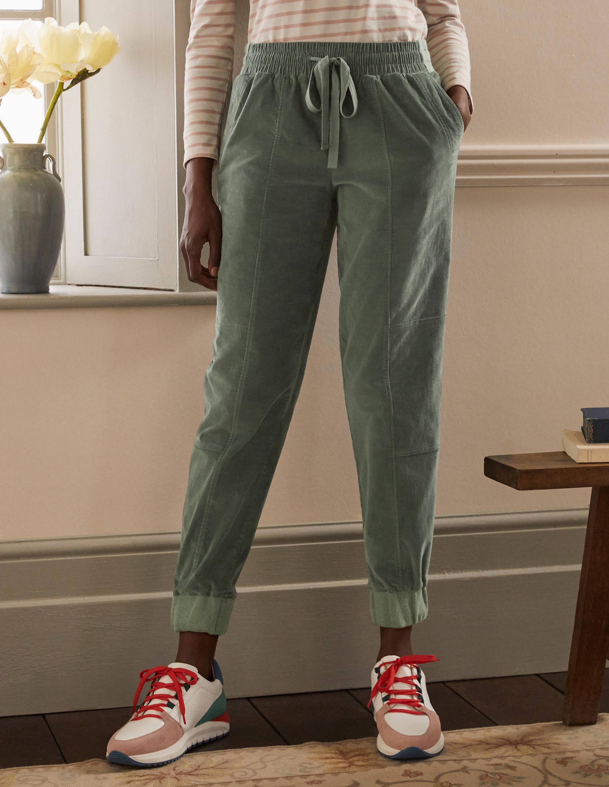 Dorset Cord Pants-Alder - Image 3