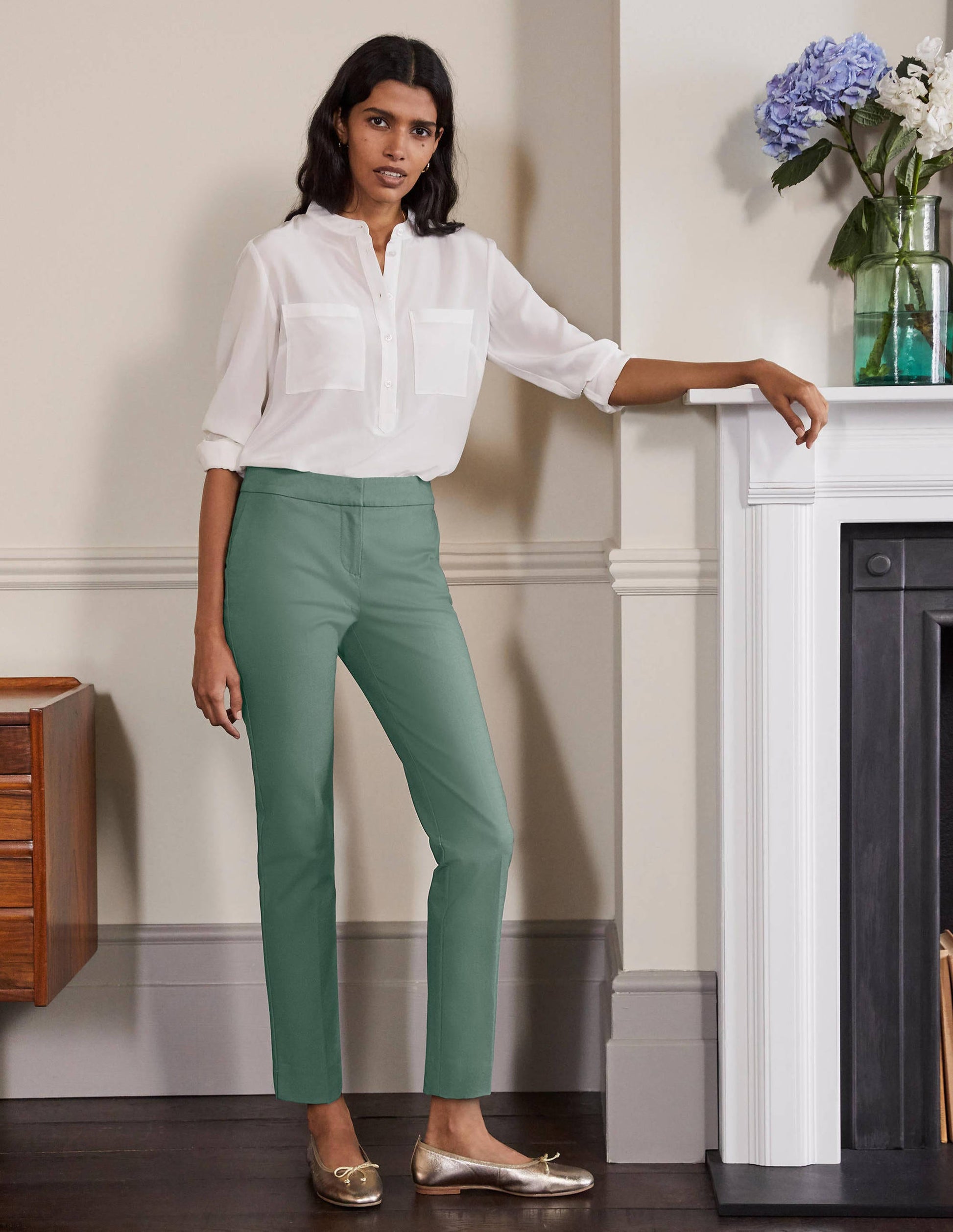 Richmond 7/8 Pants-Heath-4