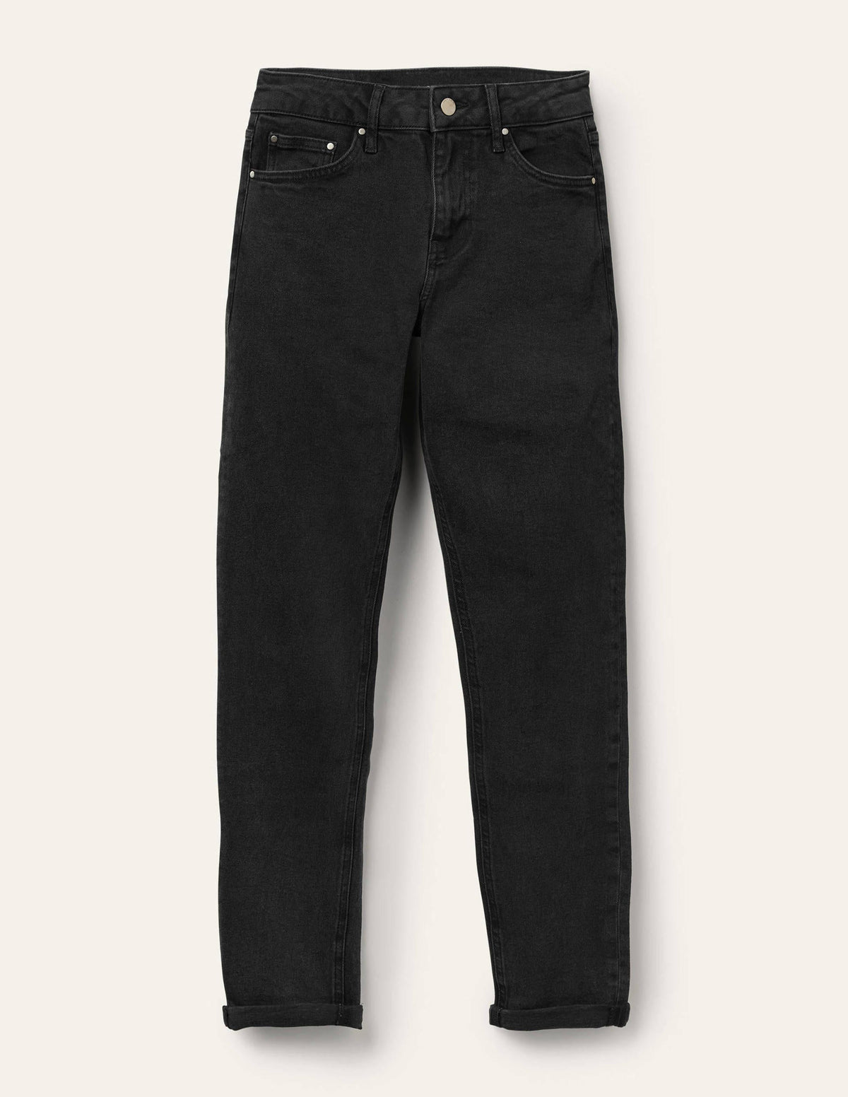 Girlfriend Jeans-Washed Black - Image 5