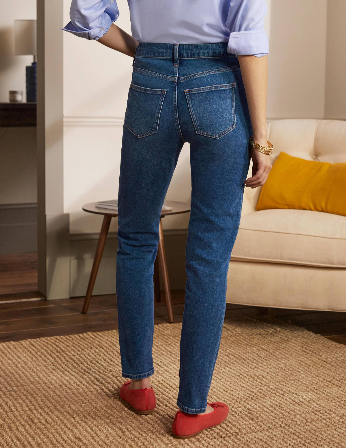 Girlfriend Jeans-Mid Vintage - Image 2