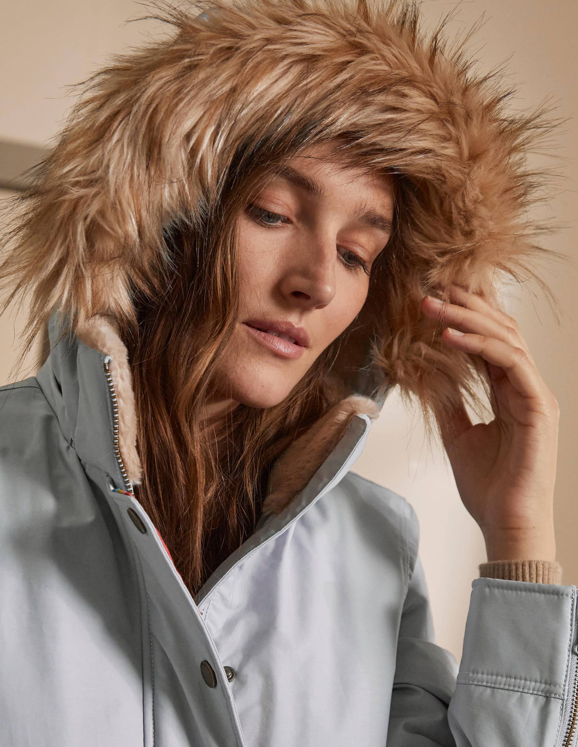 Dunbar Waterproof Parka-Pebble - Image 1