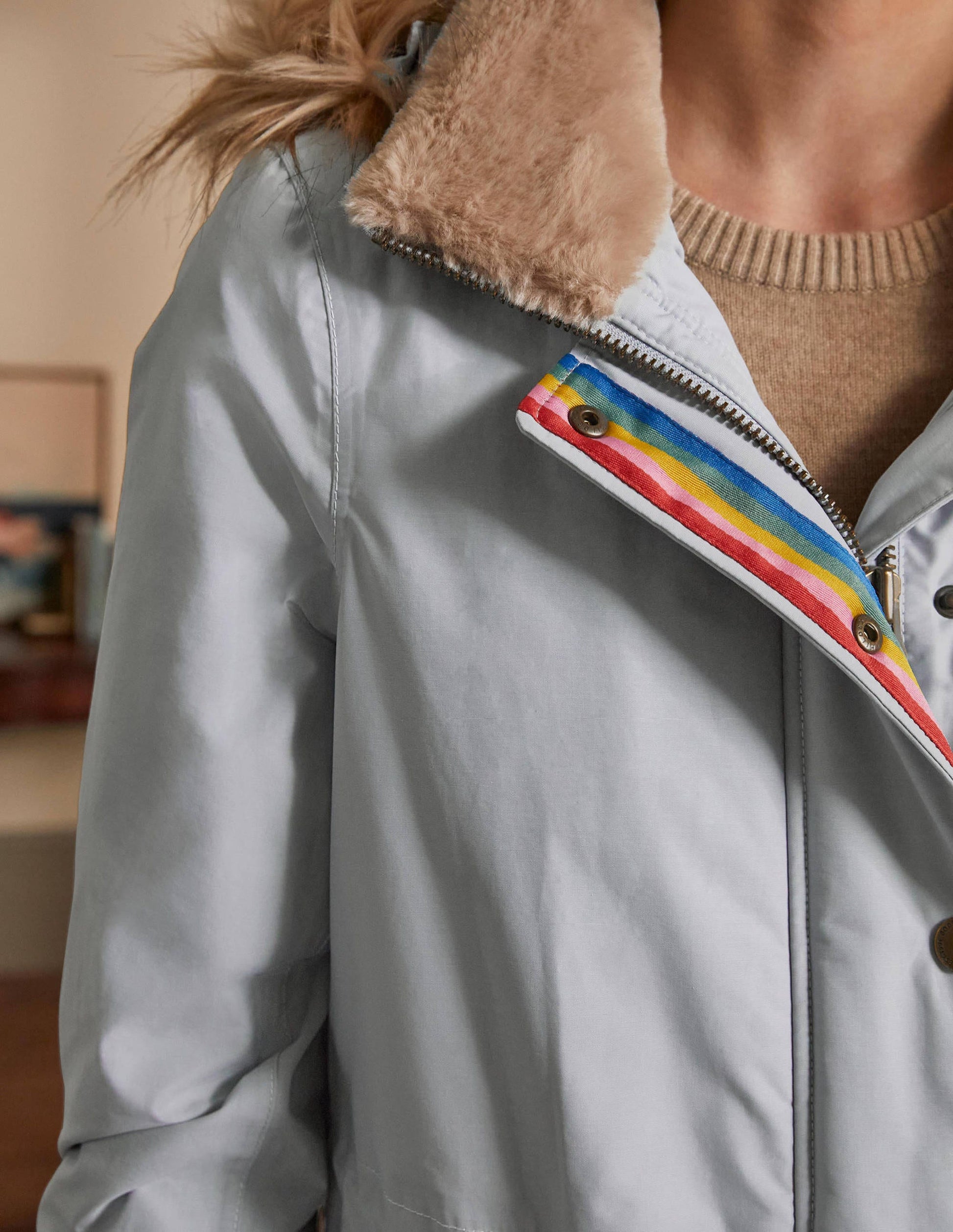 Dunbar Waterproof Parka-Pebble-4