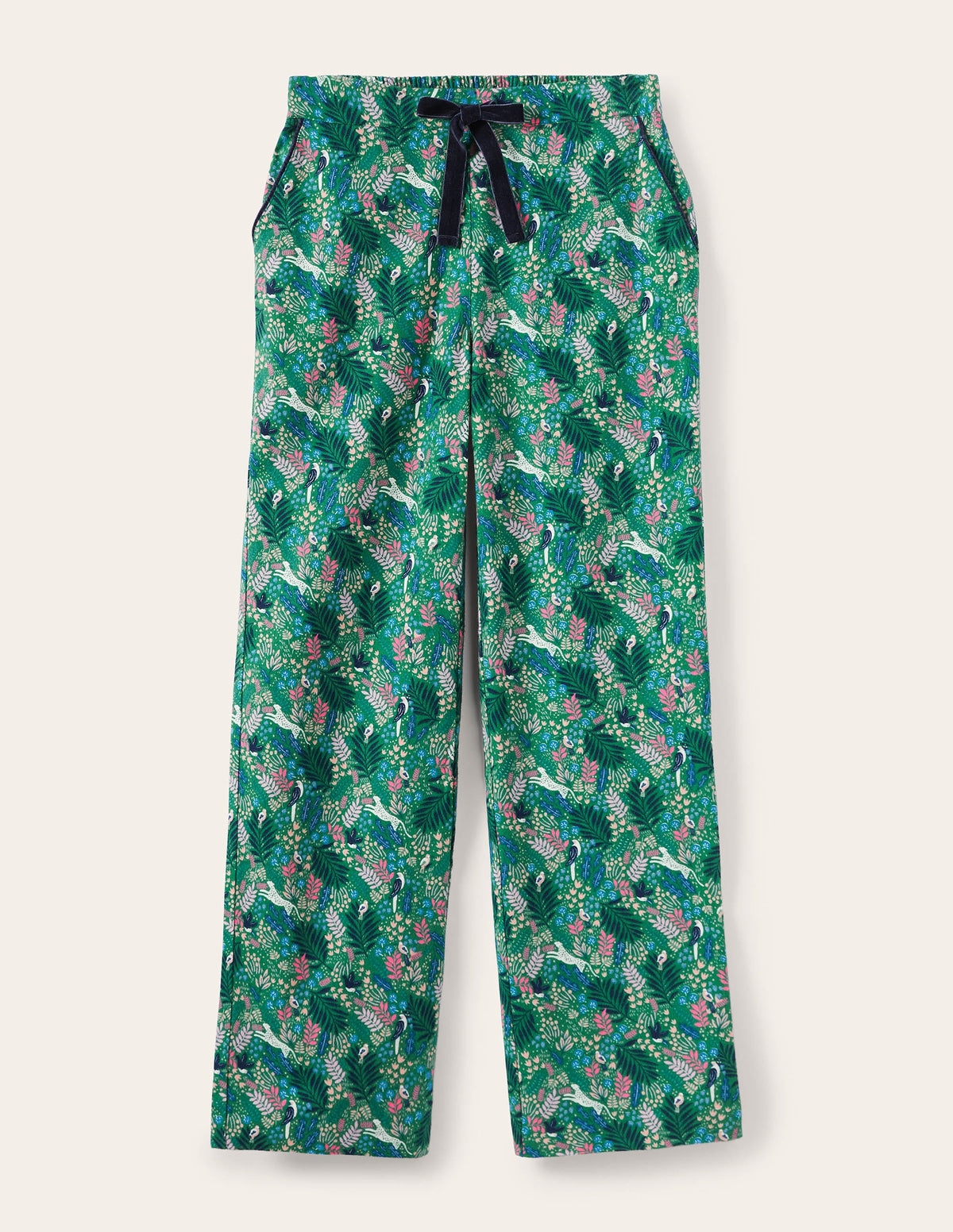 Vanessa Cosy Bottoms-Leafy Green, Jungle Chase-5