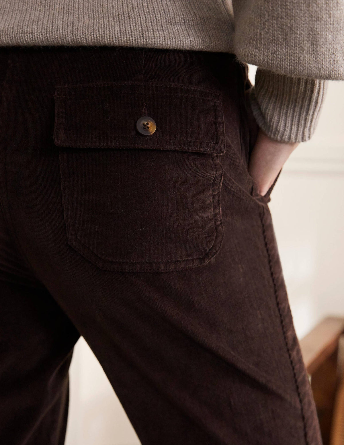 Gowrie Pants-Deep Wisteria Cord - Image 1