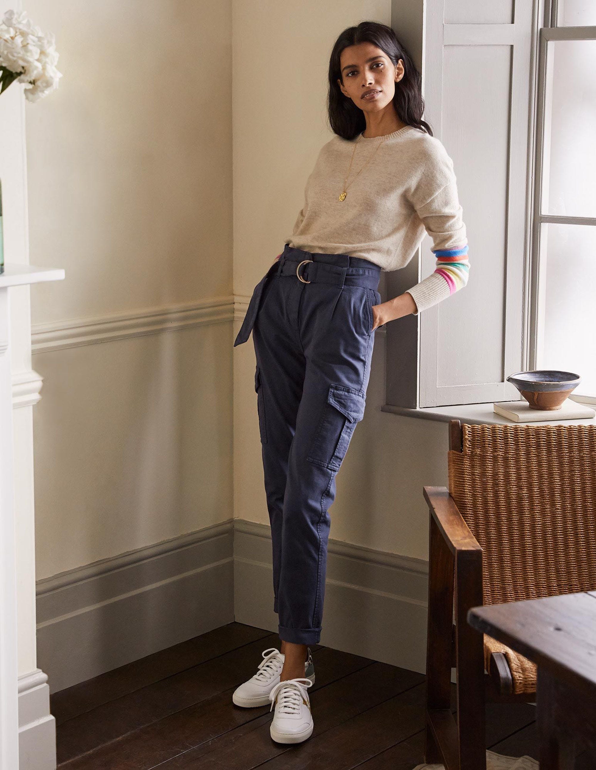 Utility Cargo Pants-Navy - Image 1