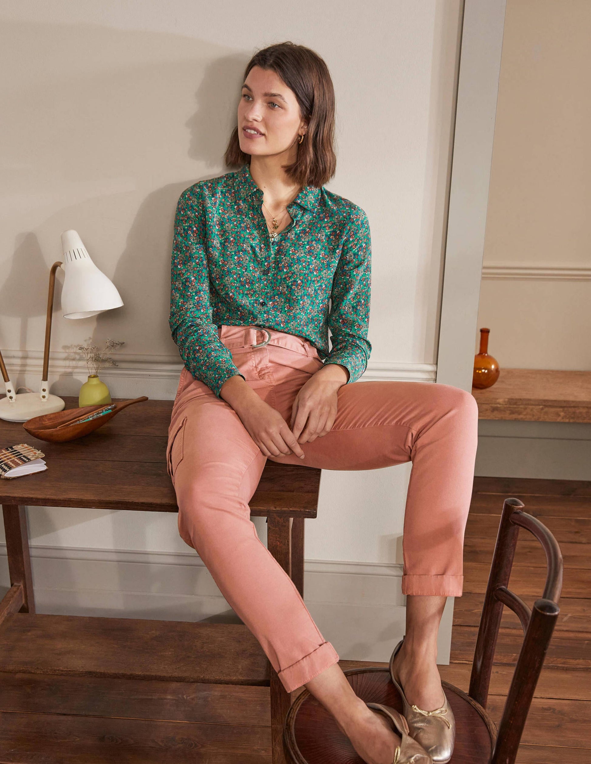 Utility Cargo Pants-Freckle-1
