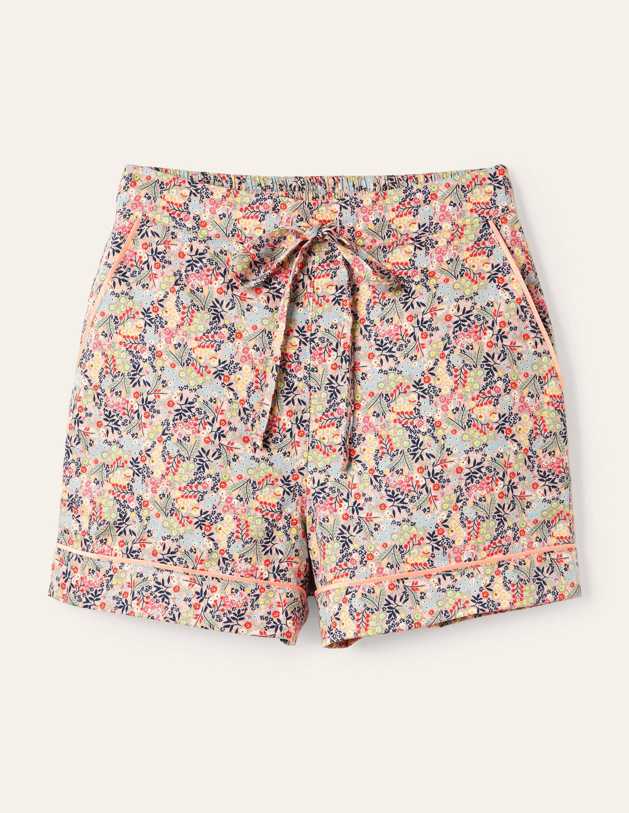 Cotton Pajama Shorts-Milkshake, Enchanting Forest - Image 5