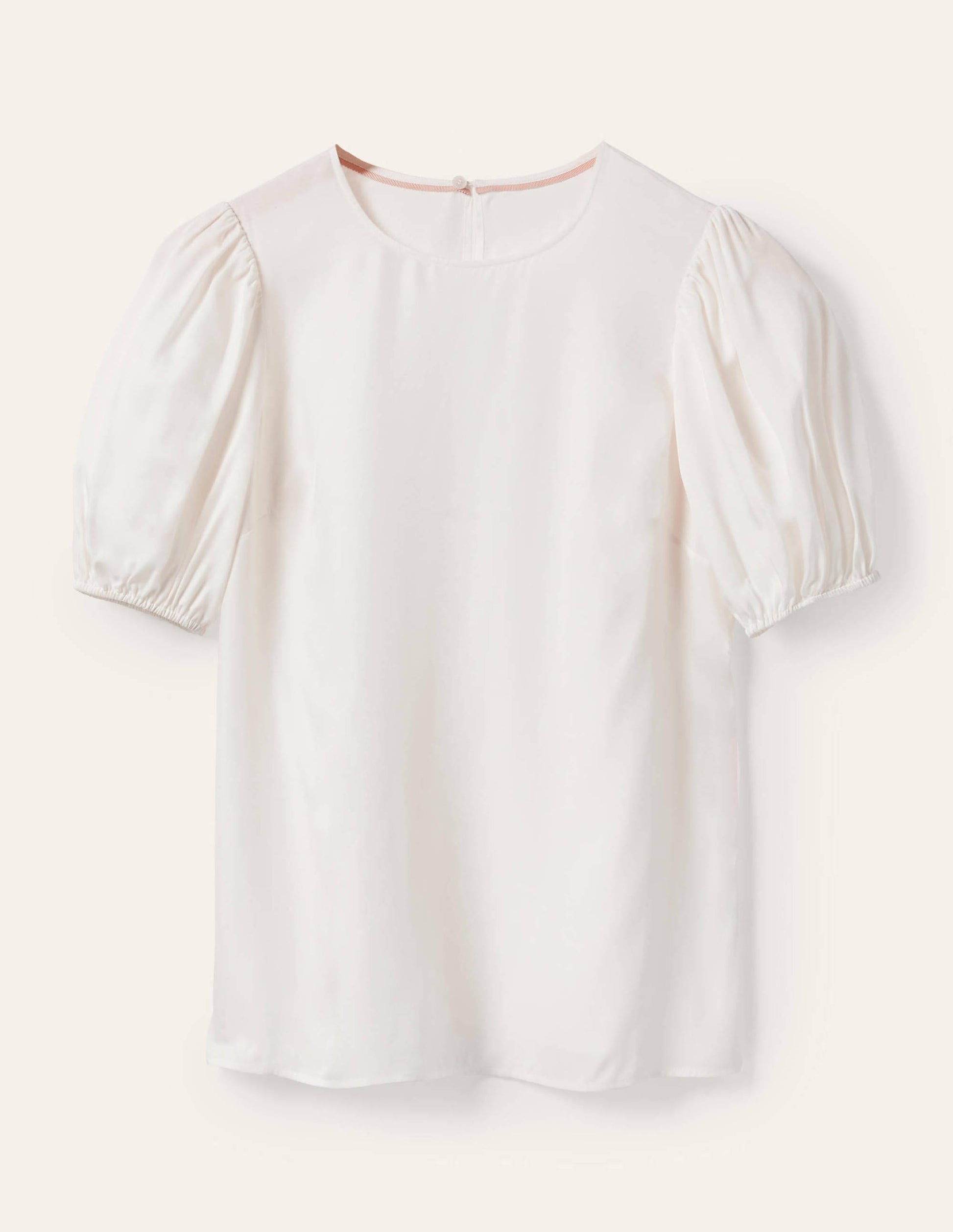 Adriana Puff Sleeve Top-Ivory-5