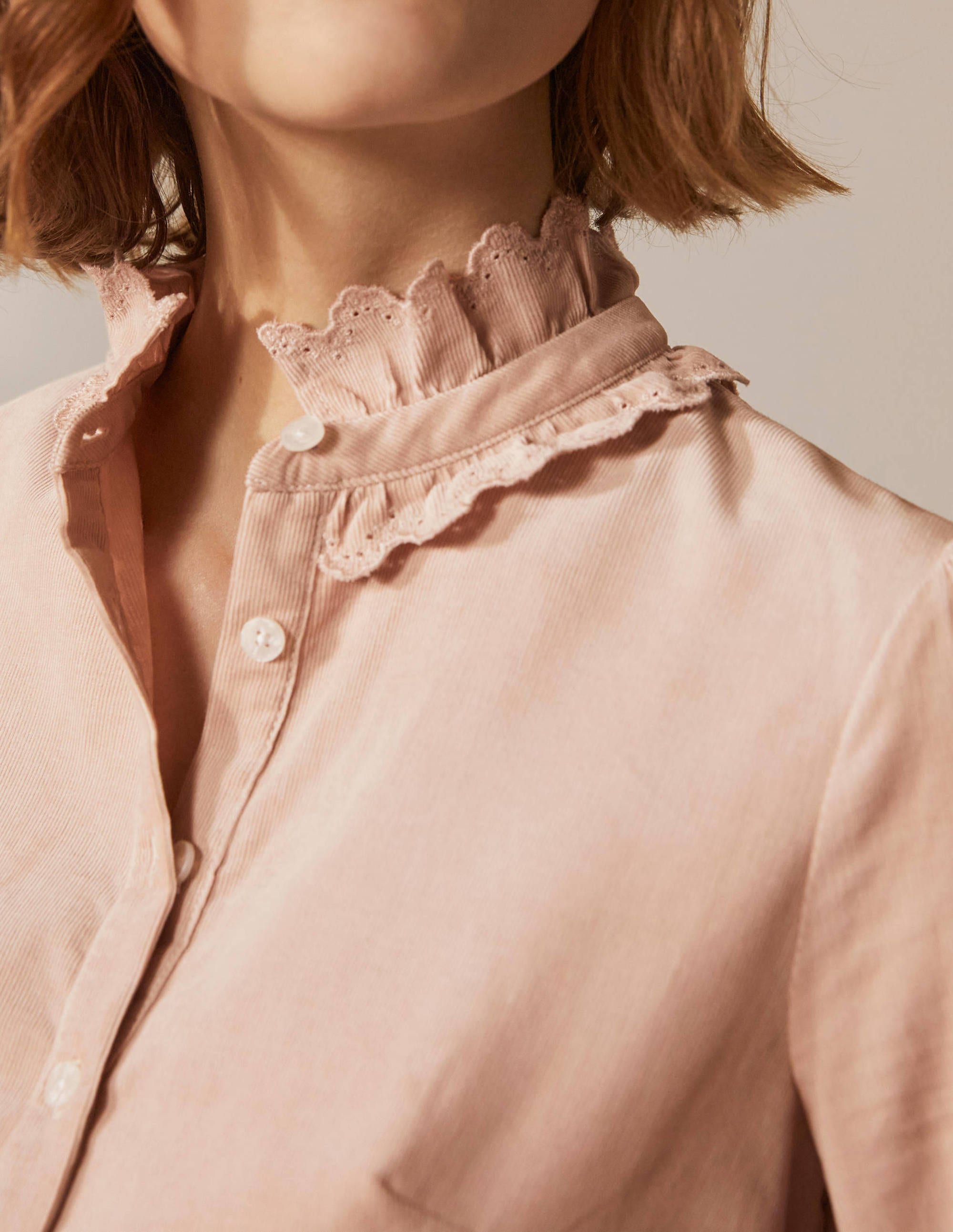 Eliza Broderie Shirt-Popcorn - Image 2