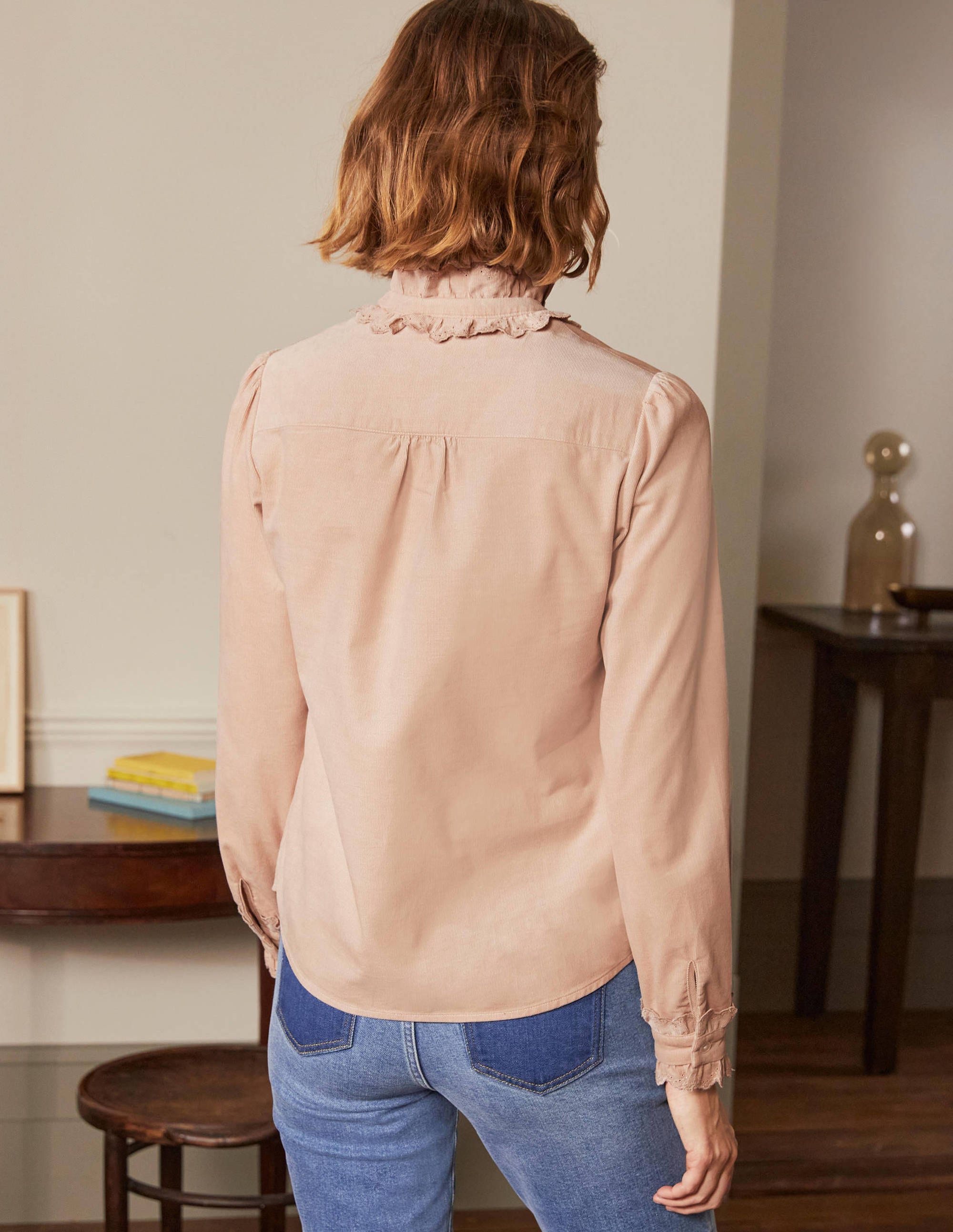 Eliza Broderie Shirt-Popcorn - Image 3