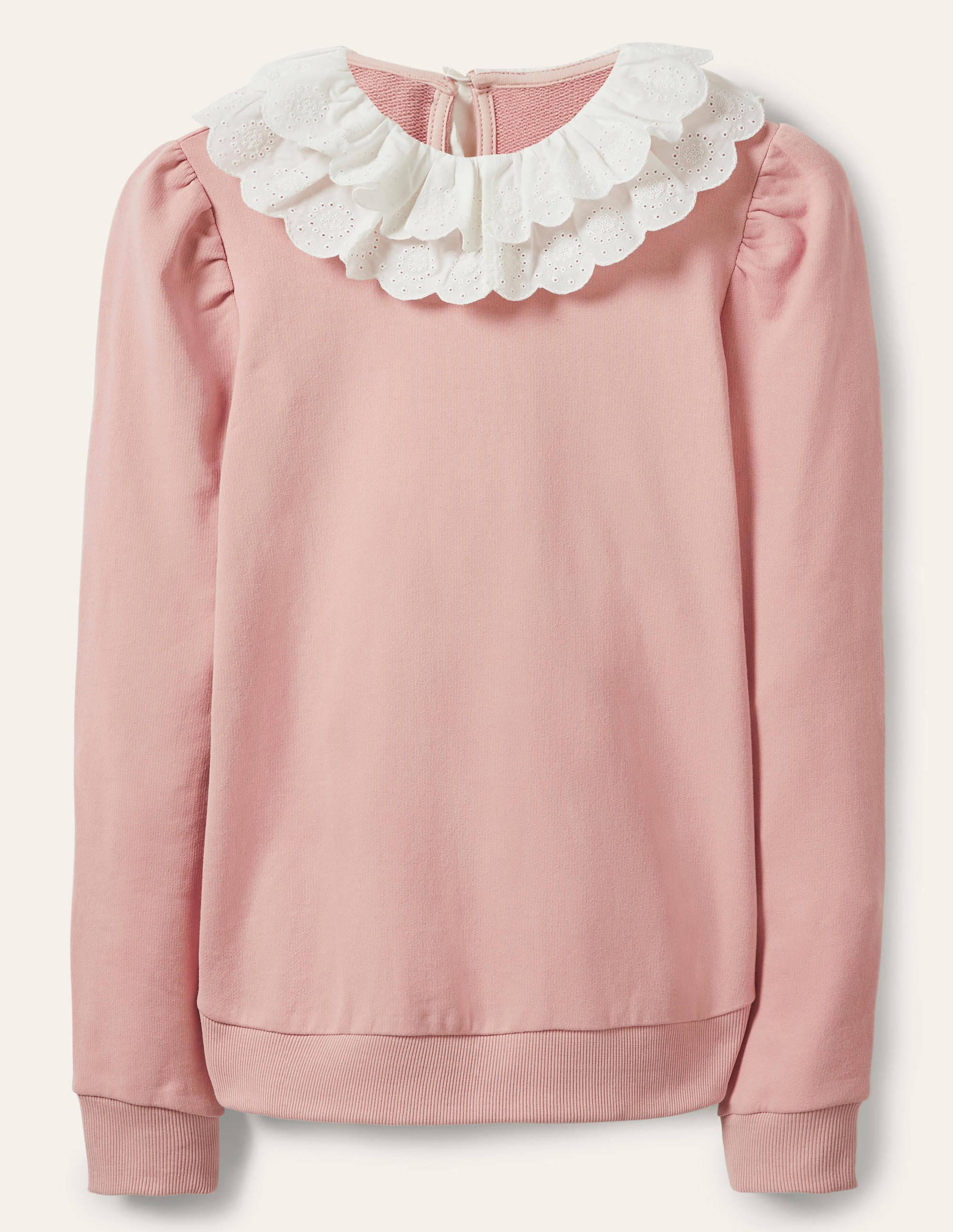 Hattie Collar Sweatshirt-Milkshake - Image 5
