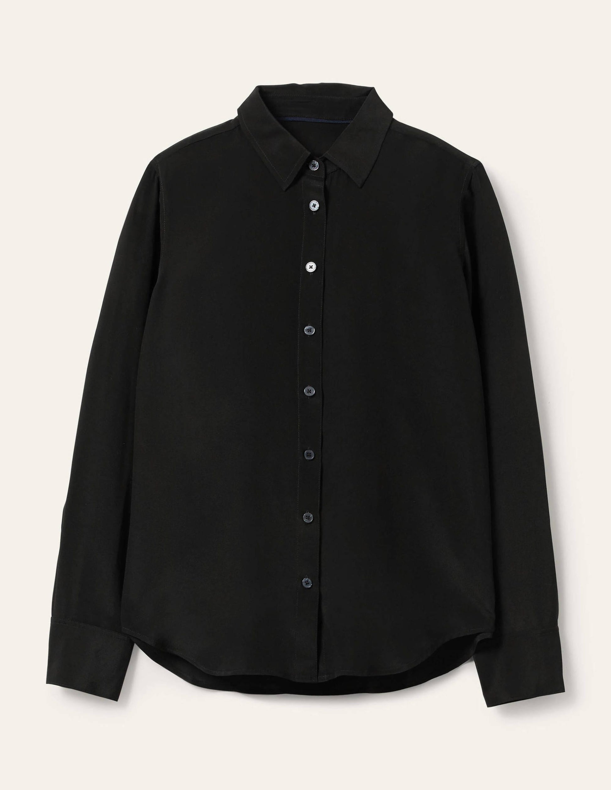 Silk Shirt-Black-9