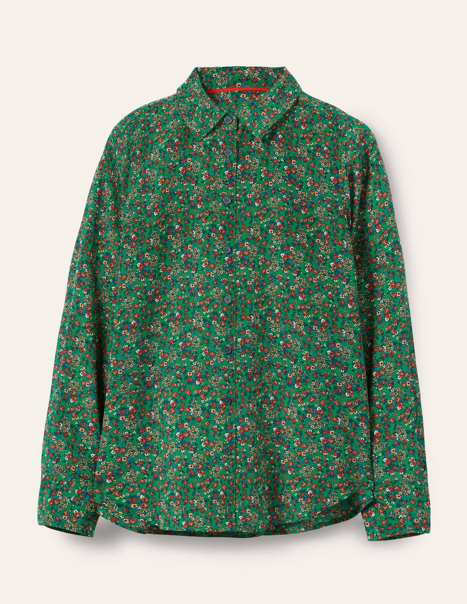 Silk Shirt-Sapling, Pretty Floral-5