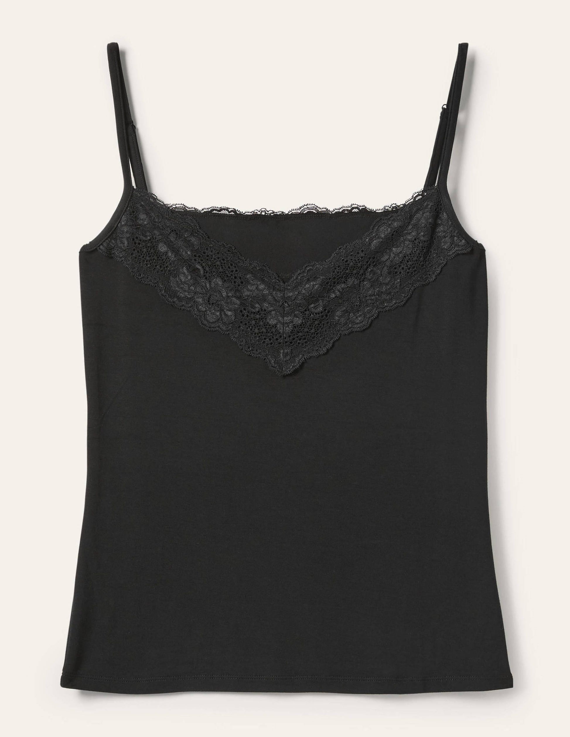 Lace Cami Top-Black-9
