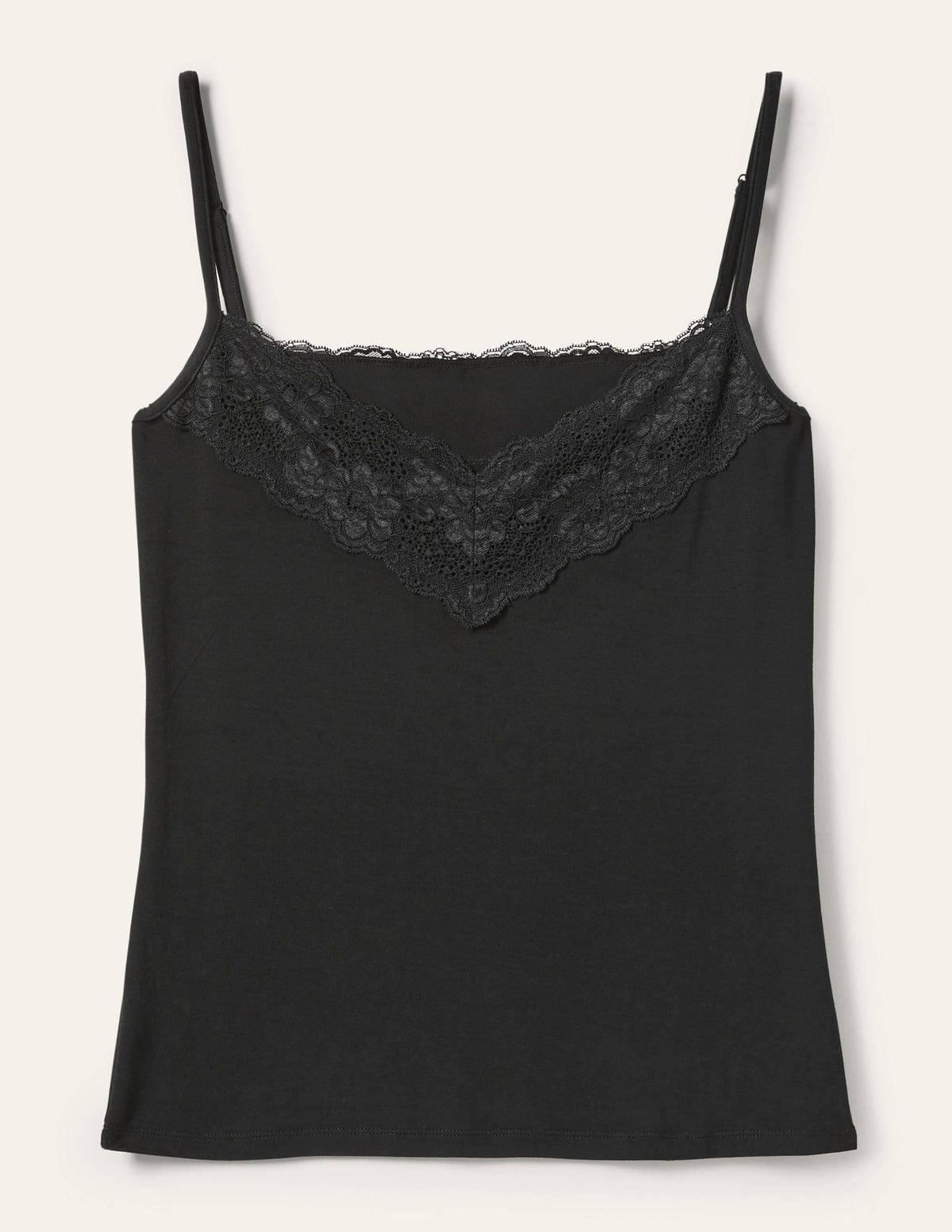 Lace Cami Top-Black - Image 9