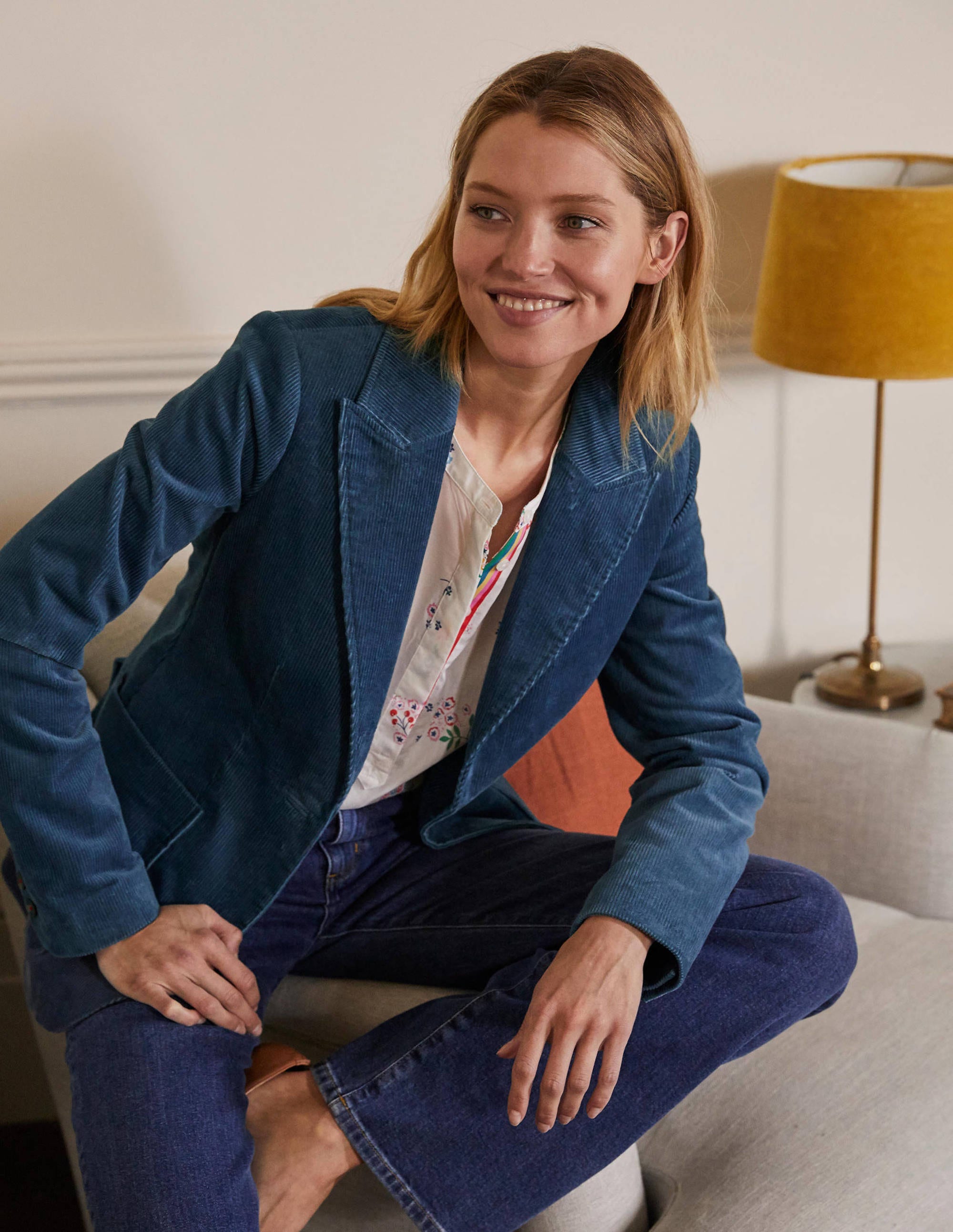 Victoria Cord Blazer-Sailor - Image 4