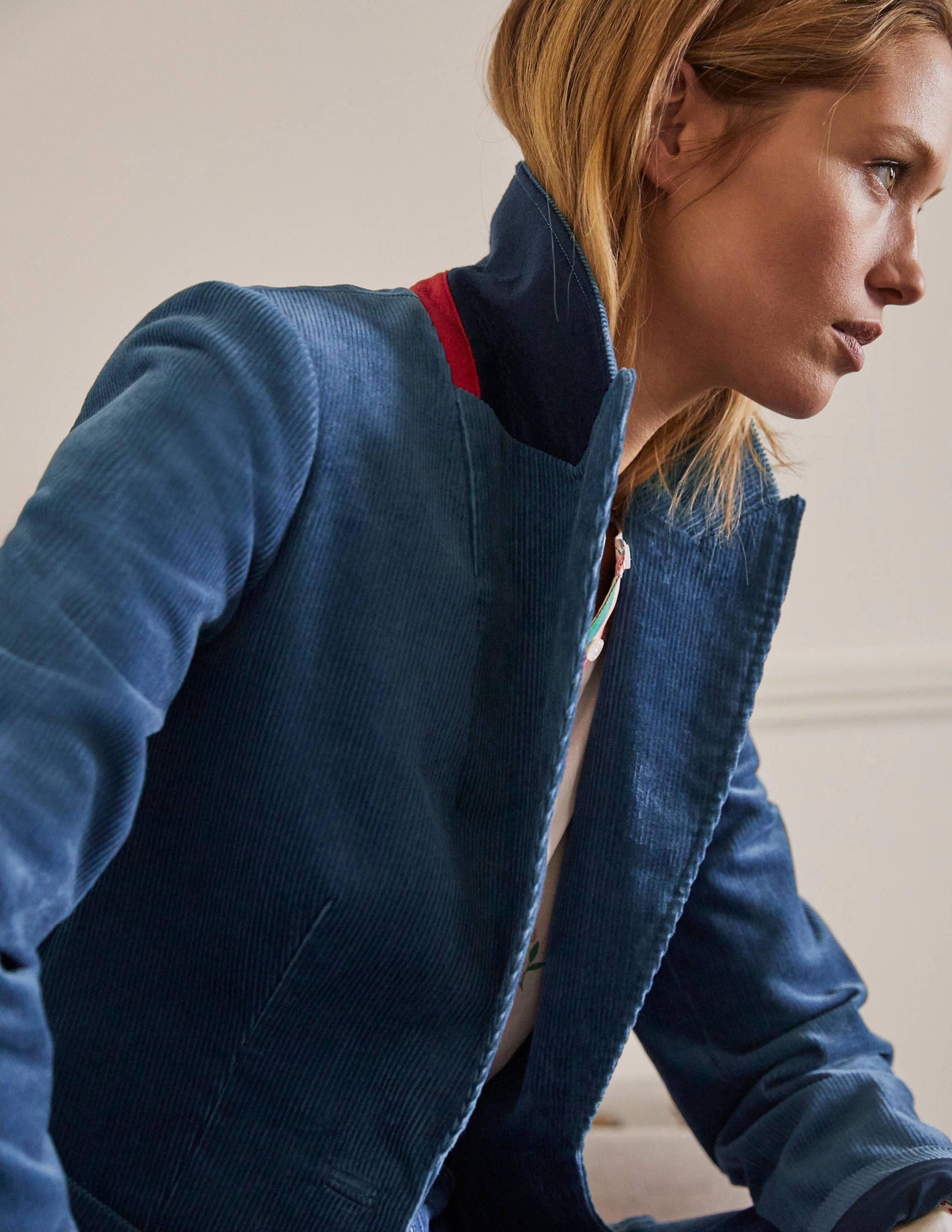Victoria Cord Blazer-Sailor - Image 1