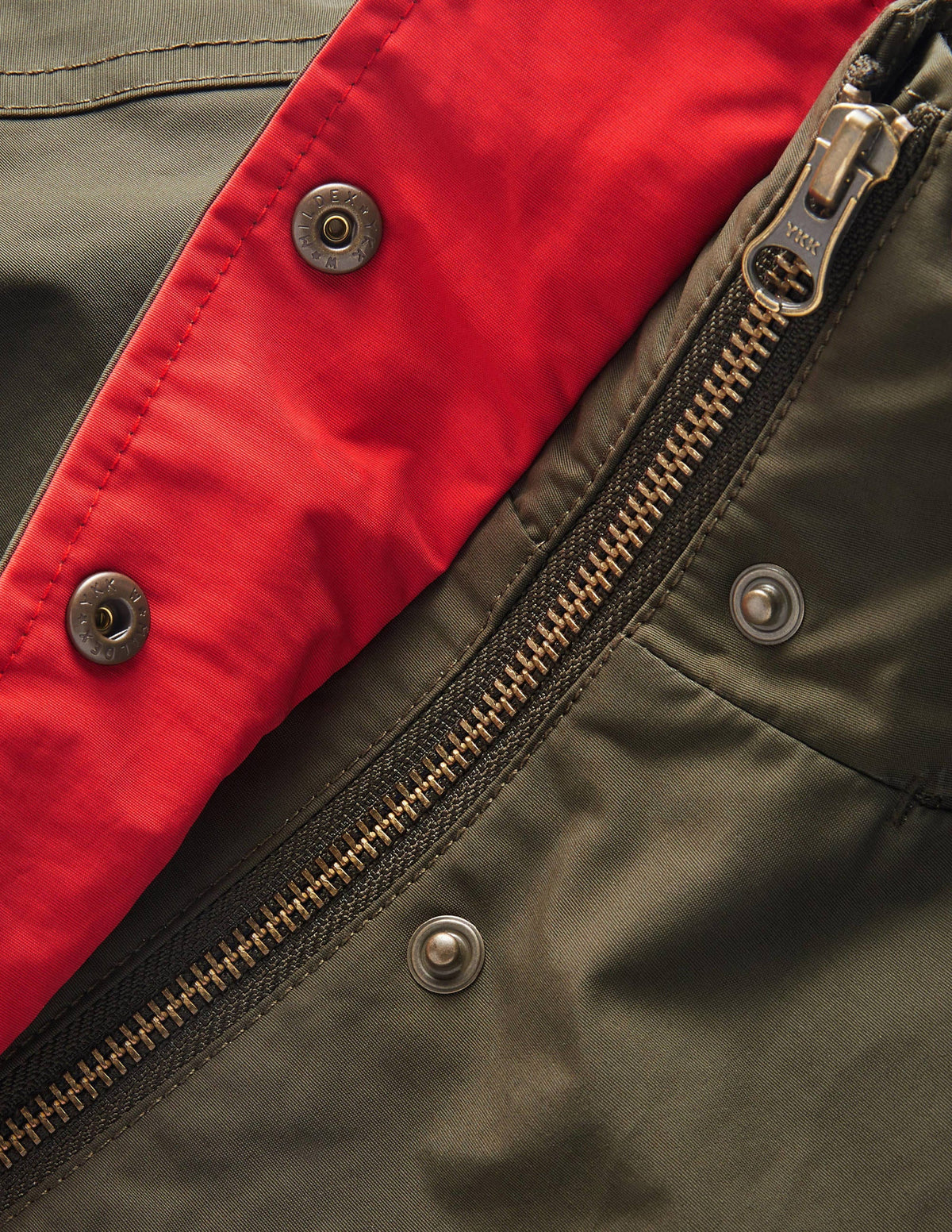 Waterproof Hooded Jacket-Khaki-5