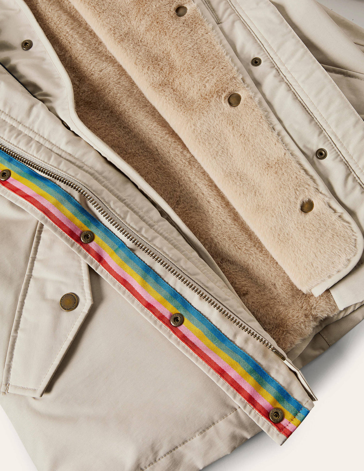 Dunbar Waterproof Jacket-Warm Ash - Image 8