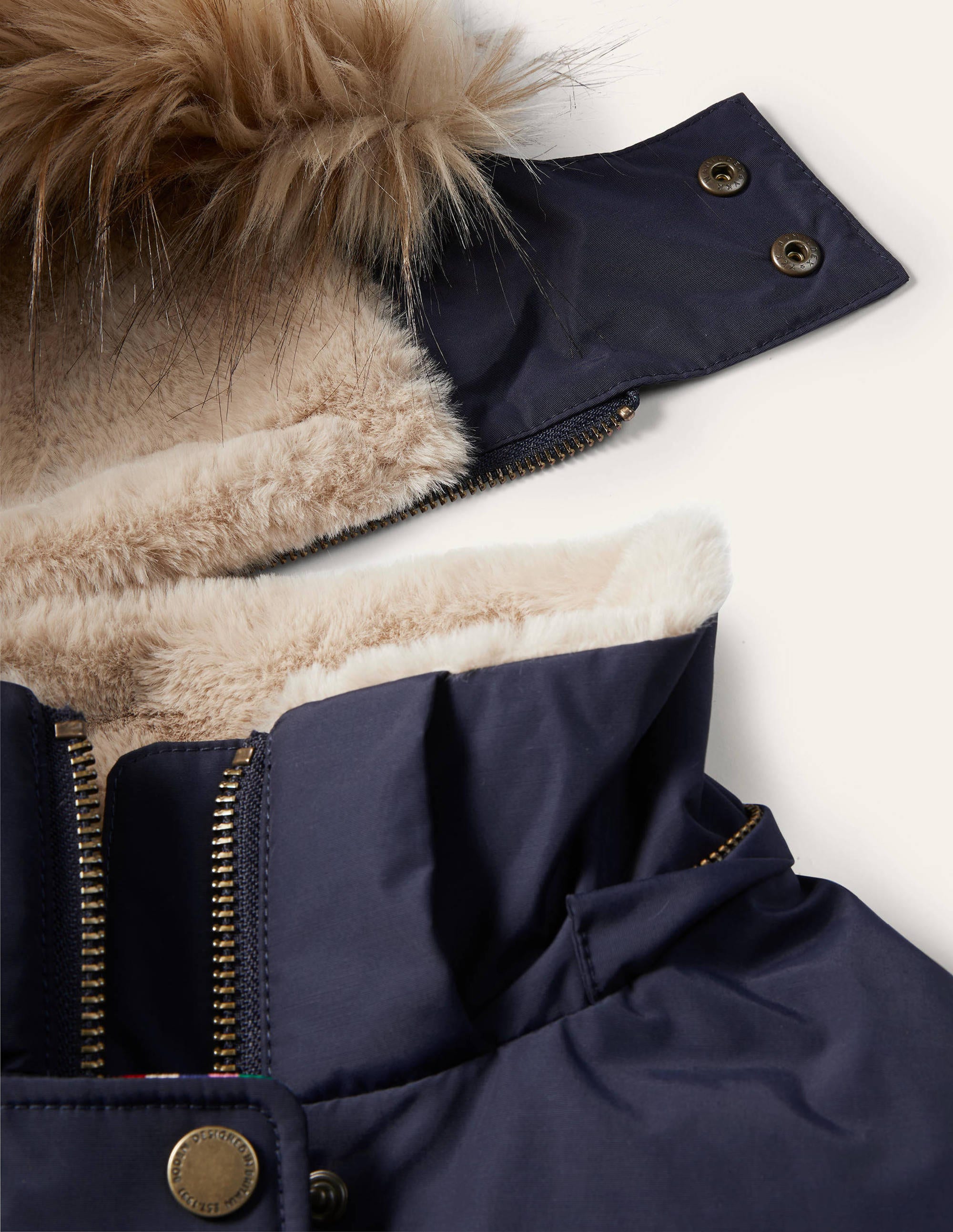 Dunbar Waterproof Jacket-Navy - Image 6