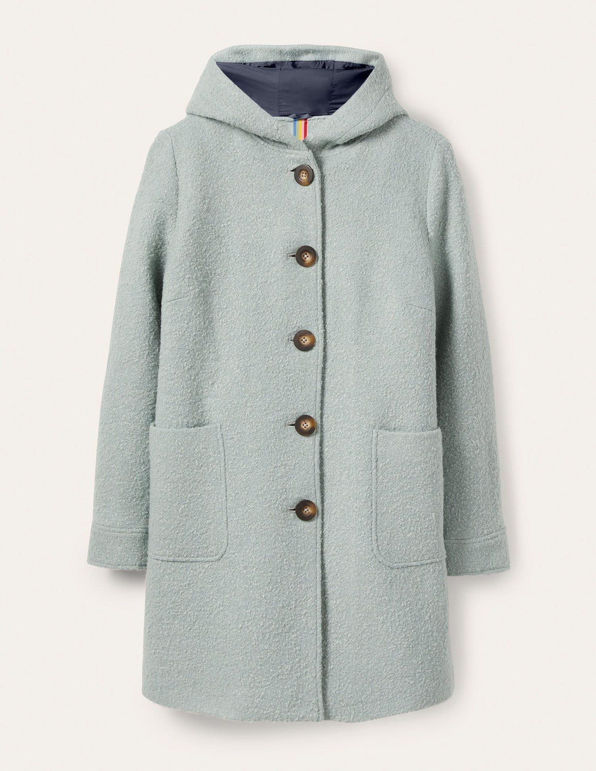 Cambridge Textured Coat-Icy Blue - Image 6