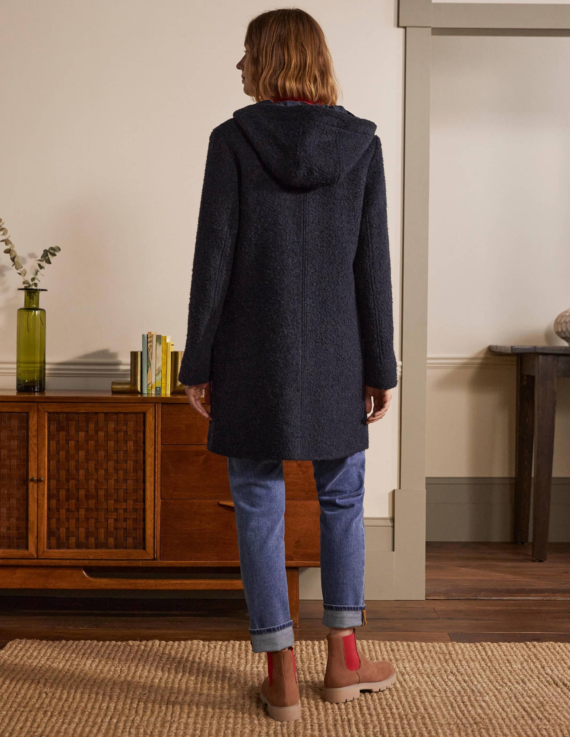 Cambridge Textured Coat-Navy-2
