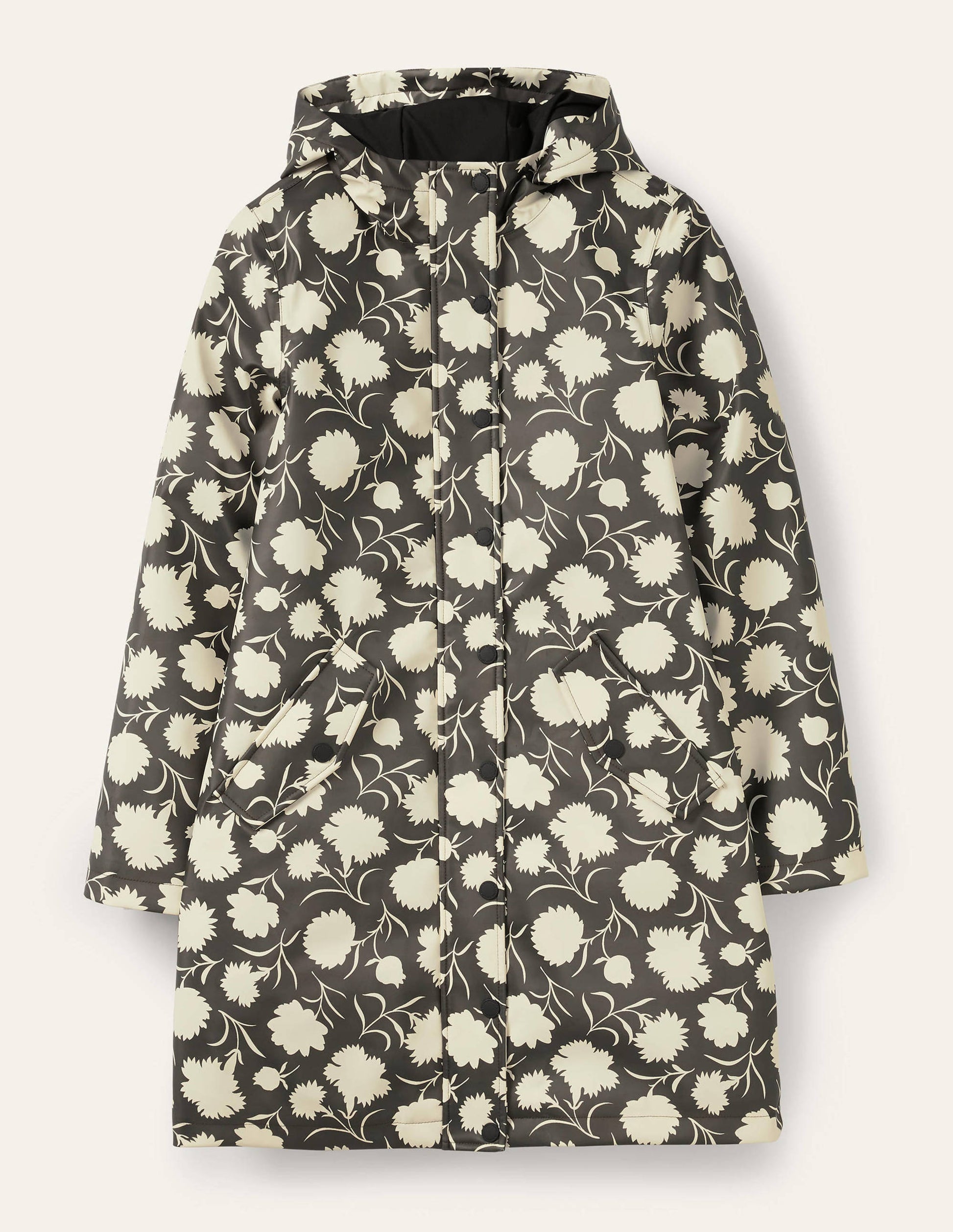 Morris Waterproof Mac-Black, Leafy Bud-5