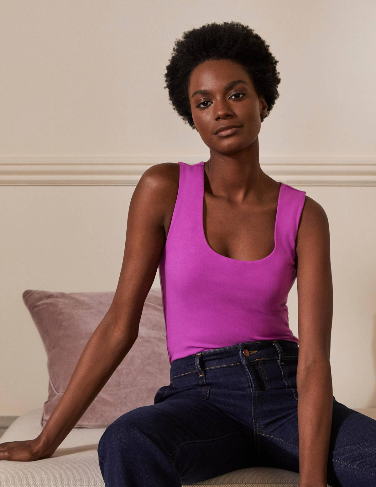 Double Layer Tank-Regal Purple-4