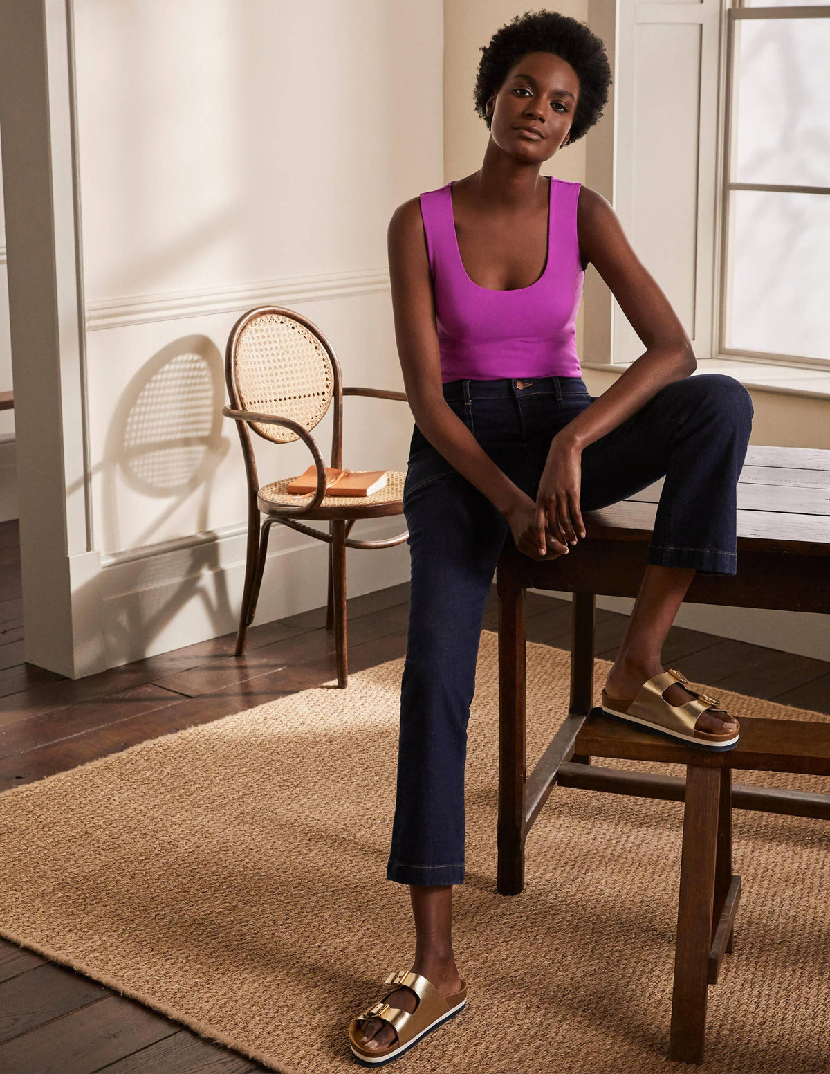 Double Layer Tank-Regal Purple-1