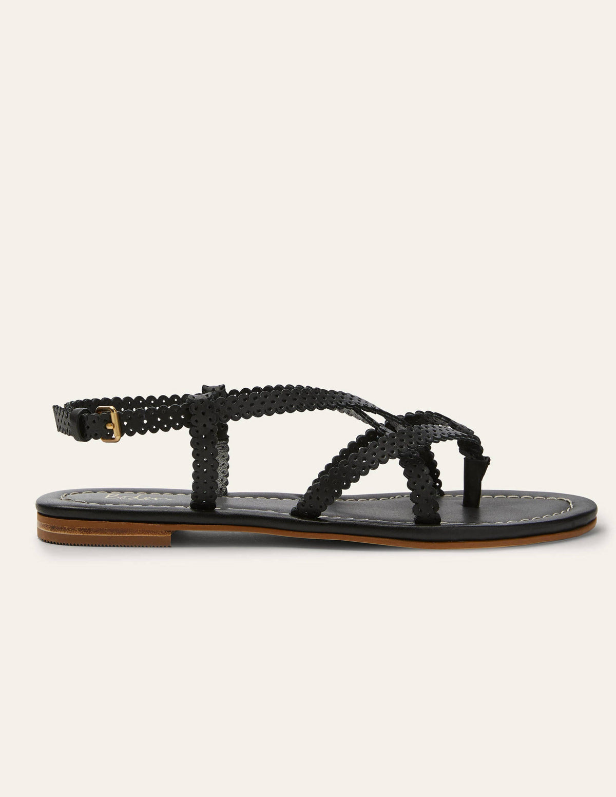 Deborah Strappy Sandals-Black-2