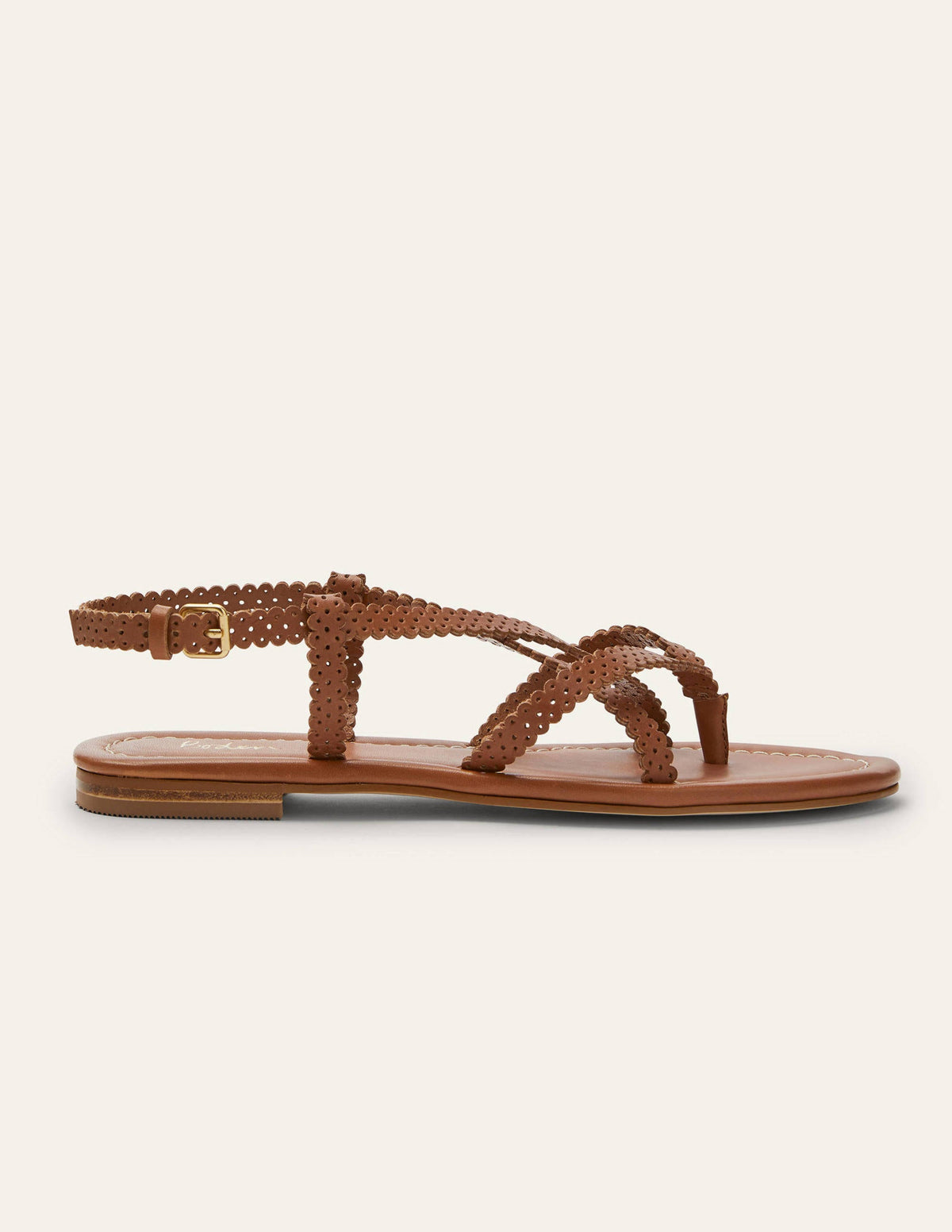 Deborah Strappy Sandals-Tan-2