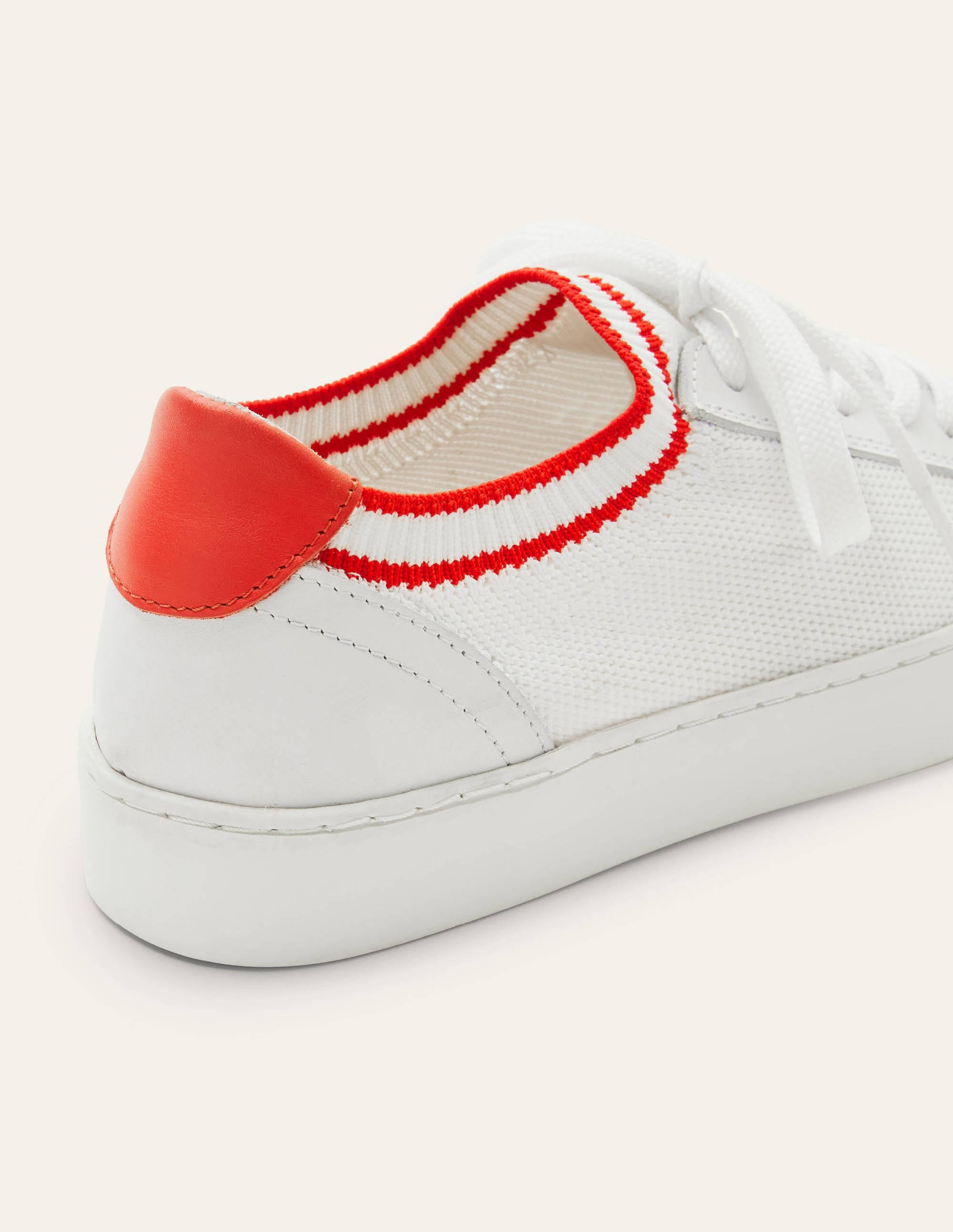 Hazel Sneakers-White/Red - Image 3