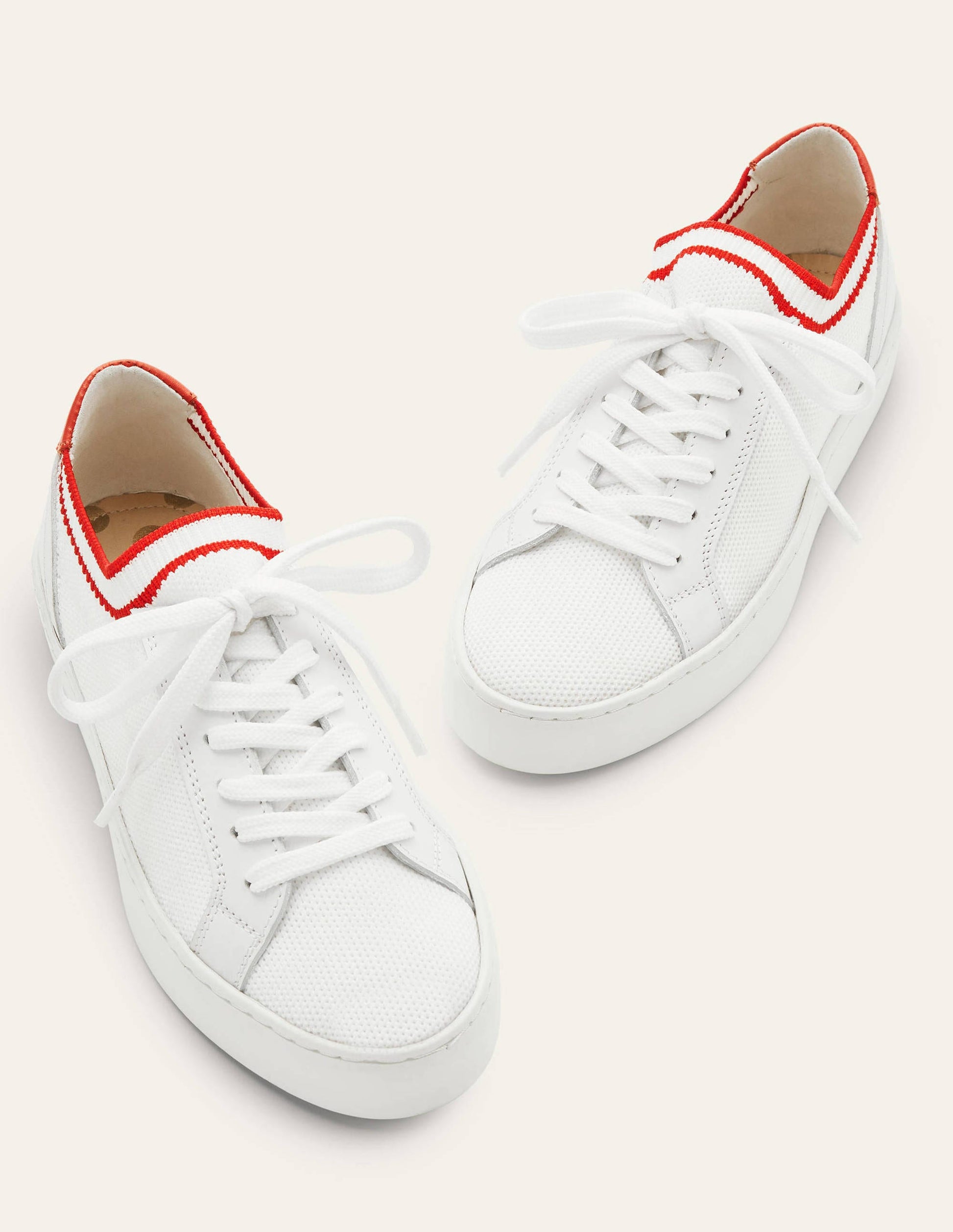 Hazel Sneakers-White/Red-1