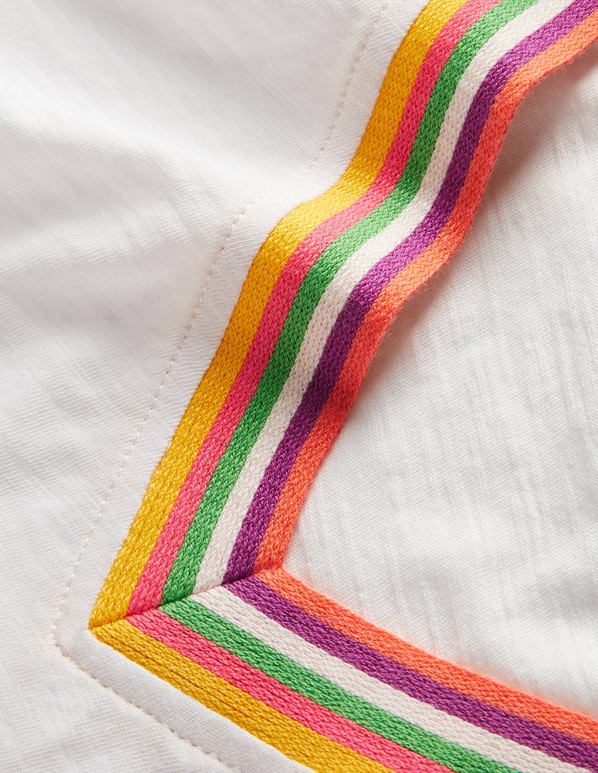 Beatrice Jersey Top-White - Image 6
