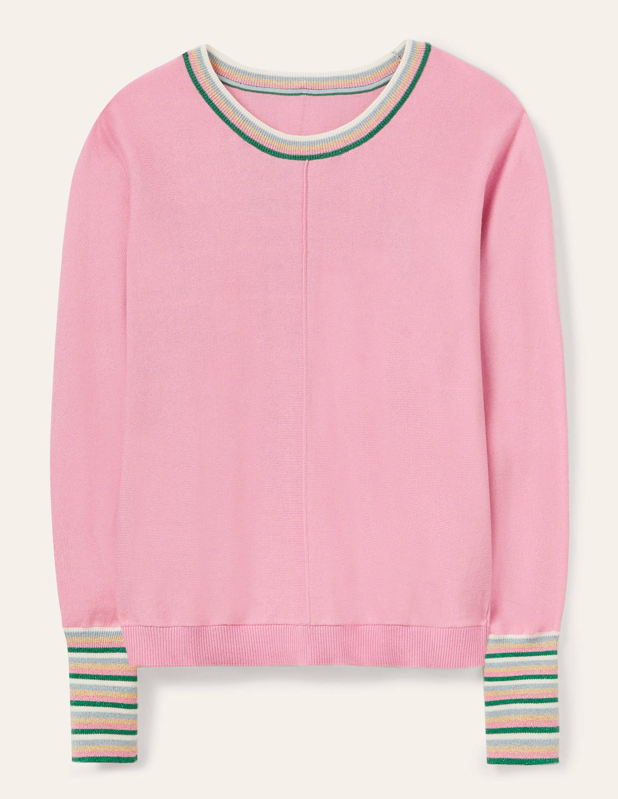 Lytton Sparkle Sweater-Soft Peony - Image 6