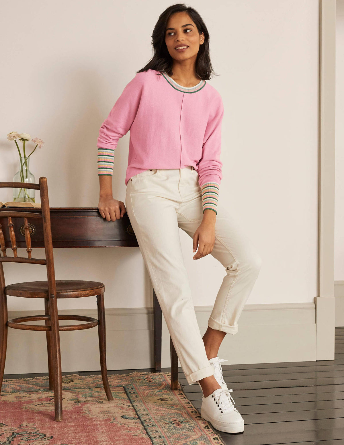 Lytton Sparkle Sweater-Soft Peony-4