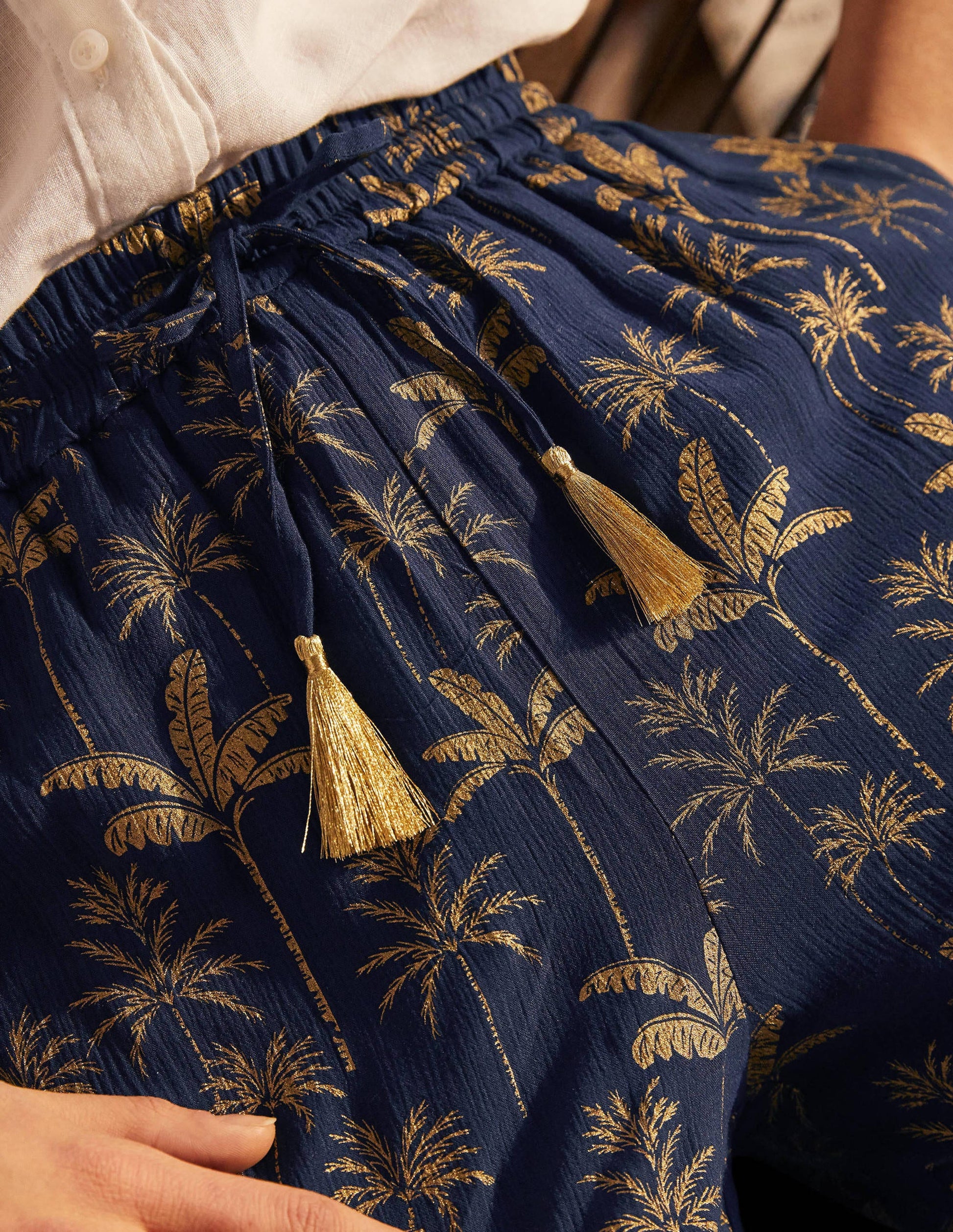 Bembridge Pants-French Navy, Rainforest-1