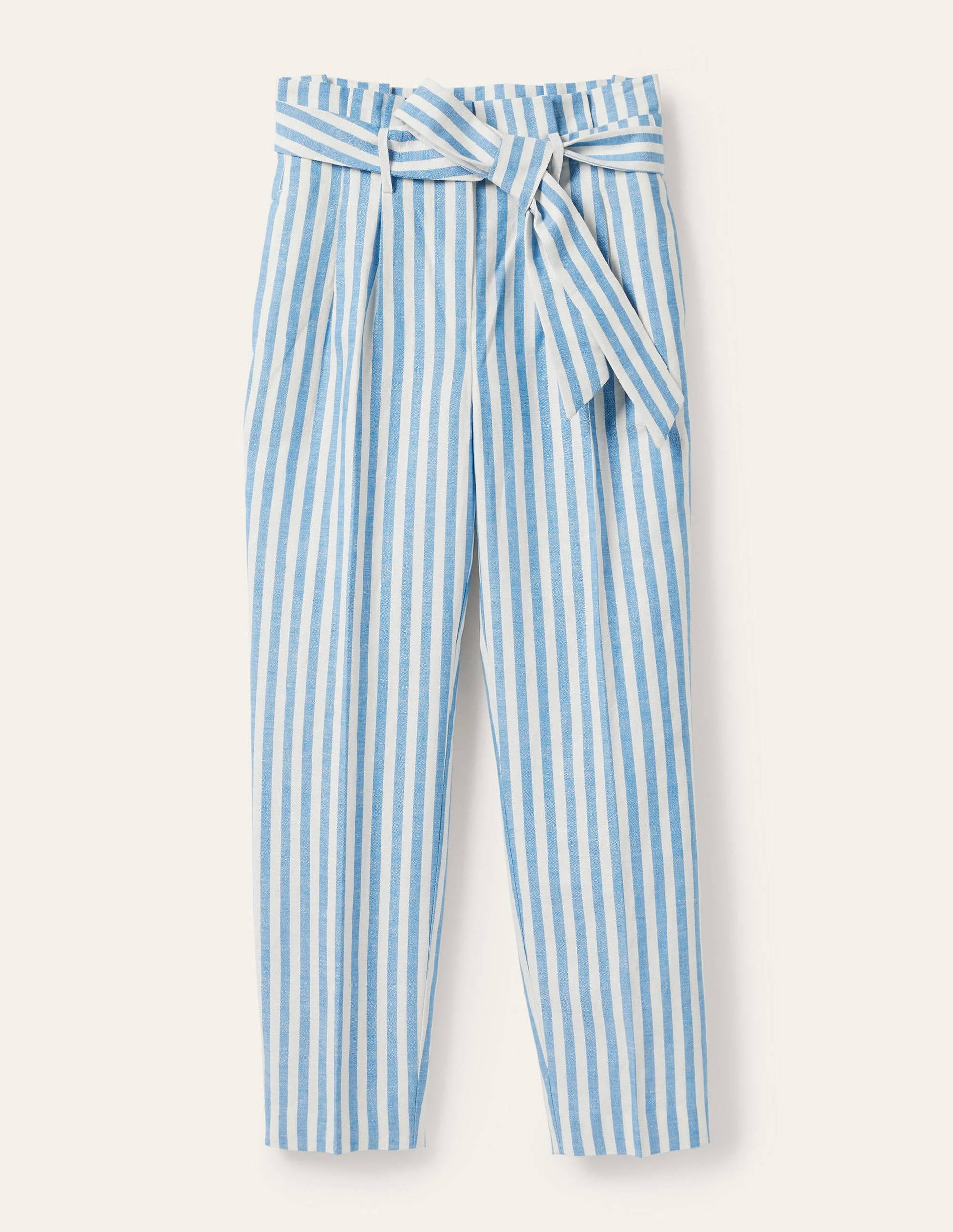 Ludgate Paperbag Pants-Moroccan Blue Stripe-6