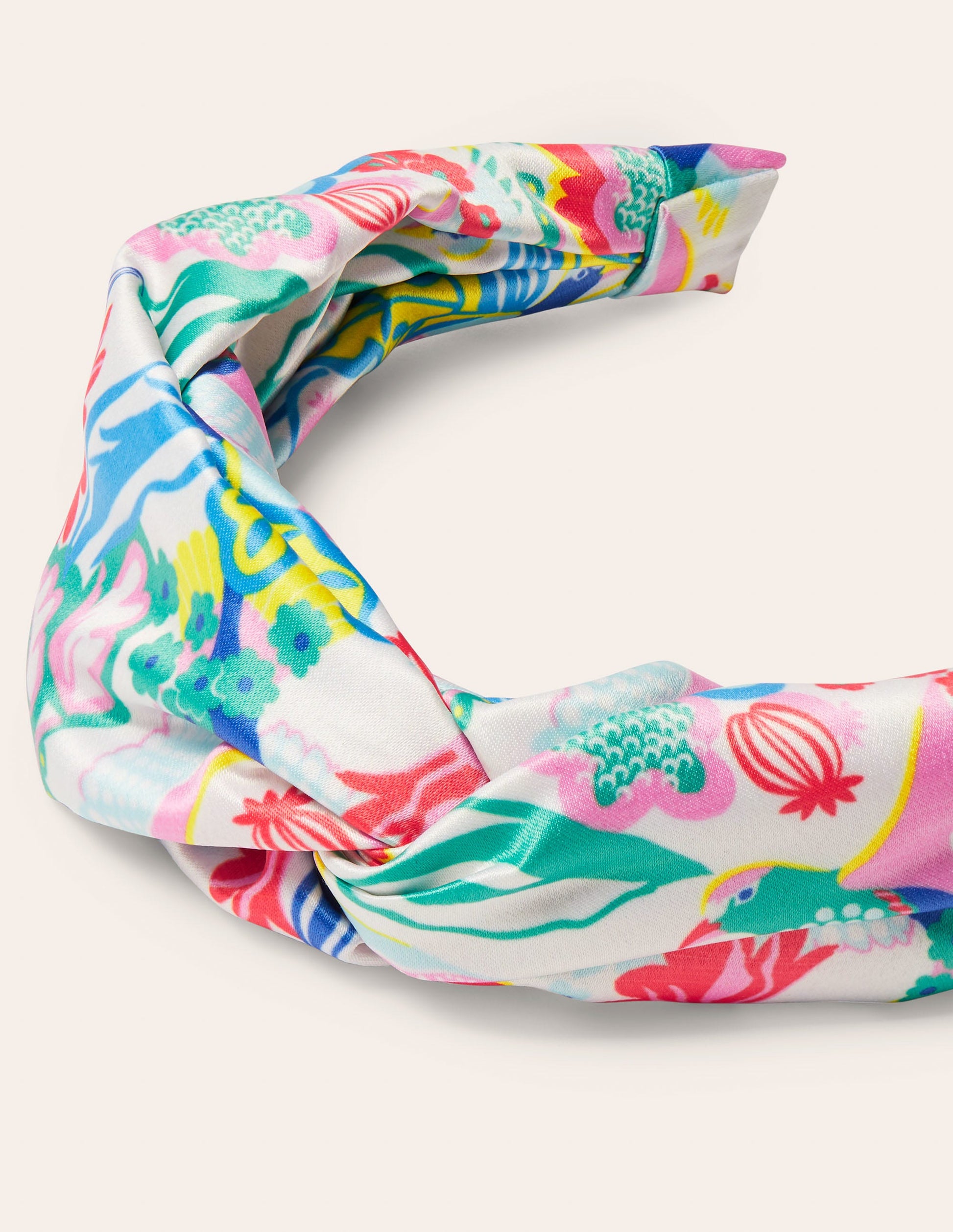Knotted Headband-Bird, Multi-1