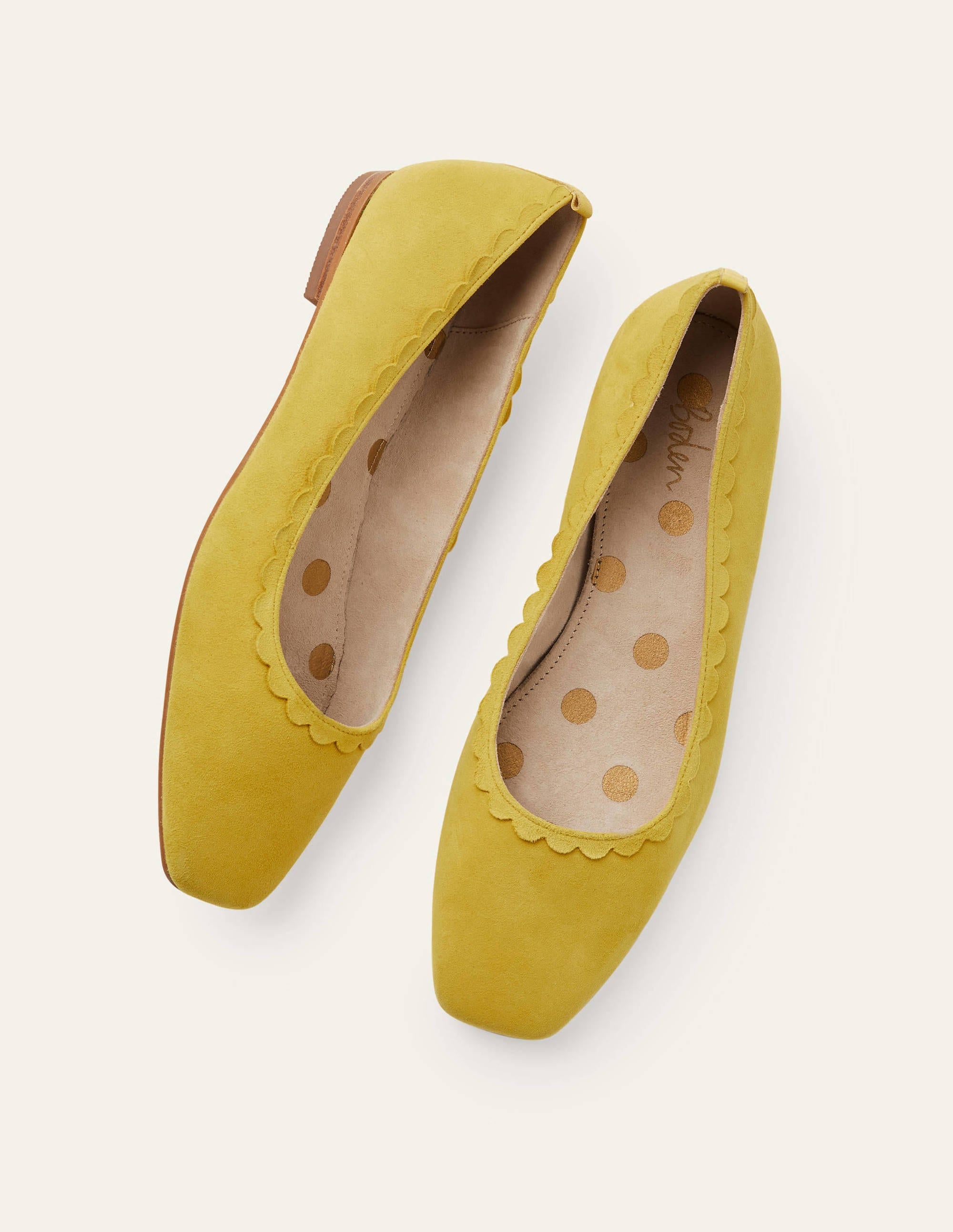 Olive Ballerinas-Chartreuse - Image 1