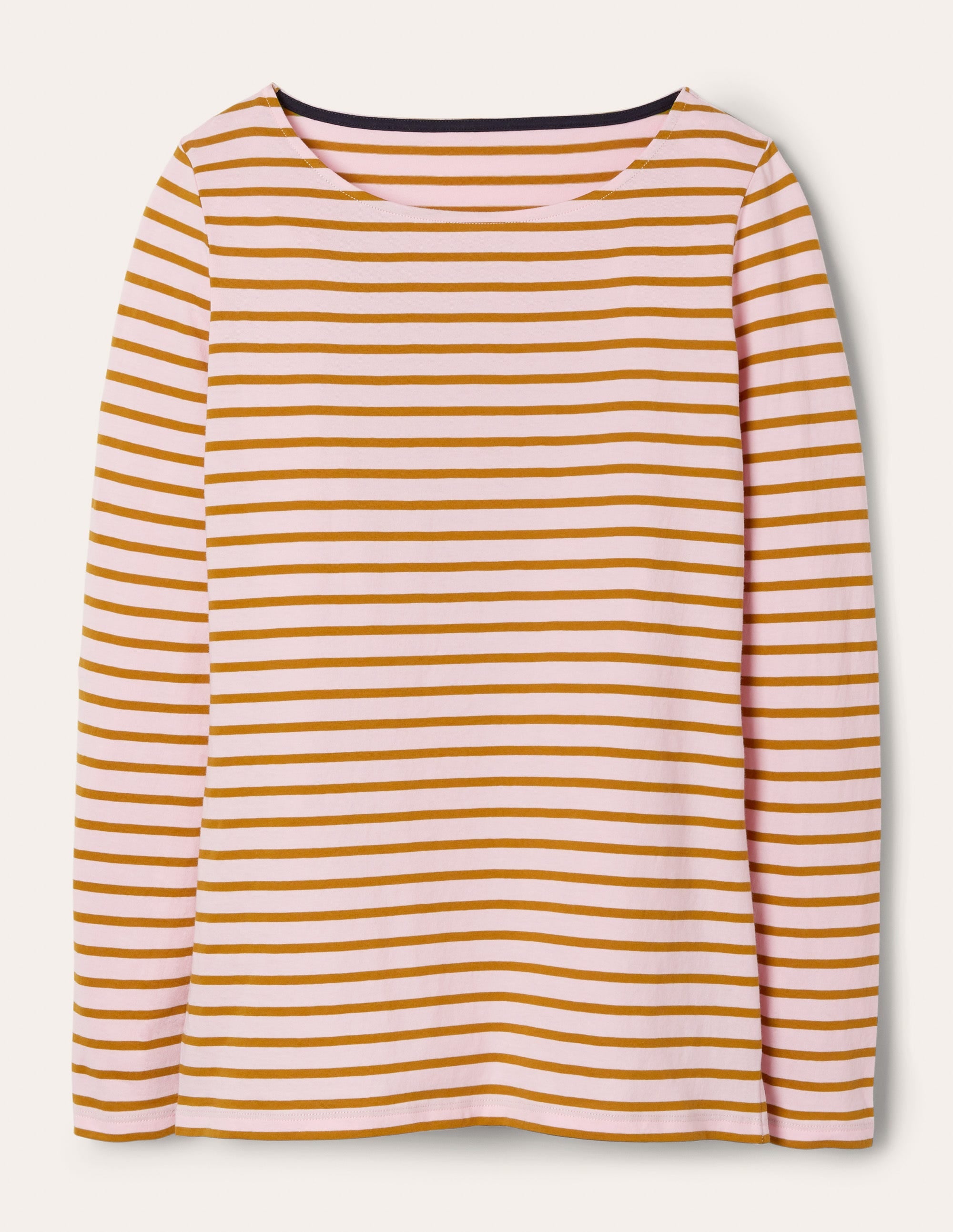 Long Sleeve Breton Top-Spring Blossom/ Frankincense - Image 5